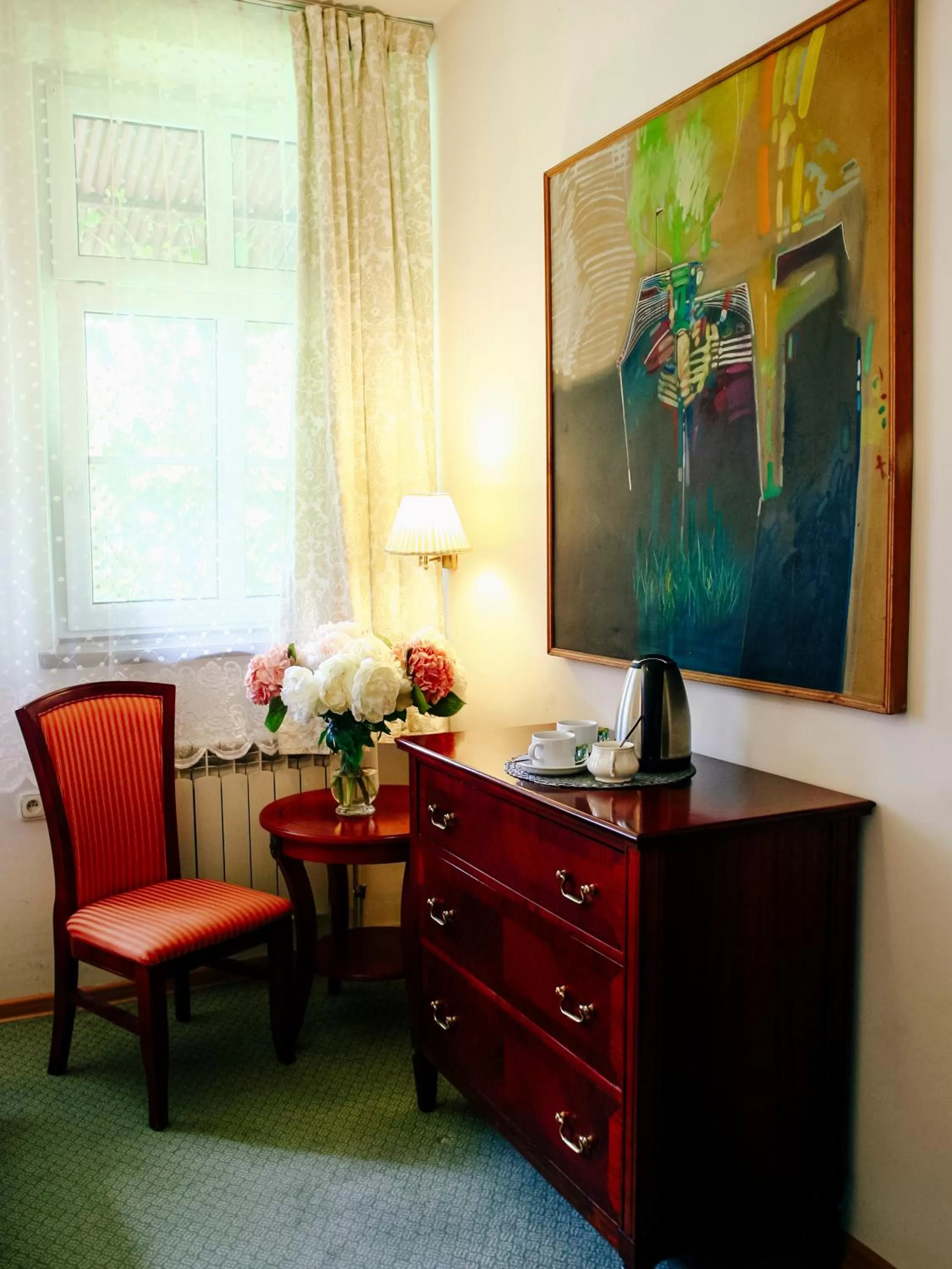 Coffee/tea facilities in Miodosytnia Aparthotel