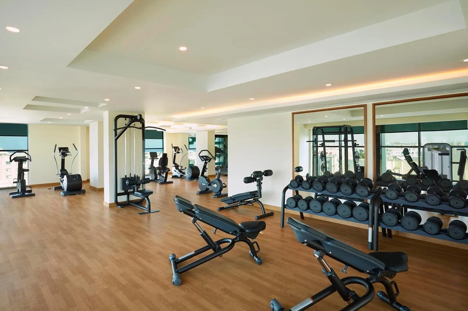 Fitness centre/facilities in Royal Tulip Muscat