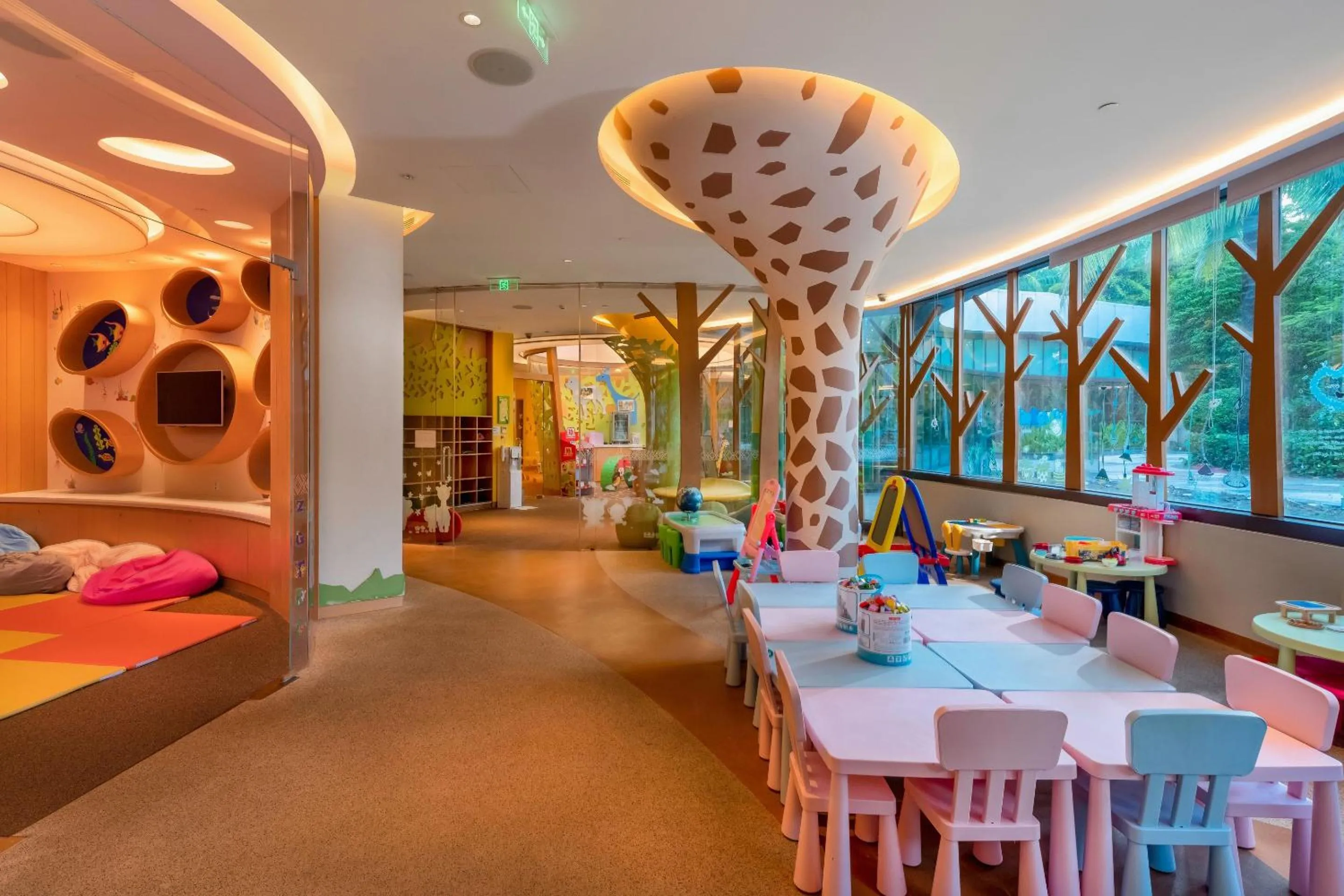 Children play ground in Grand Hyatt Sanya Haitang Bay Resort and Spa