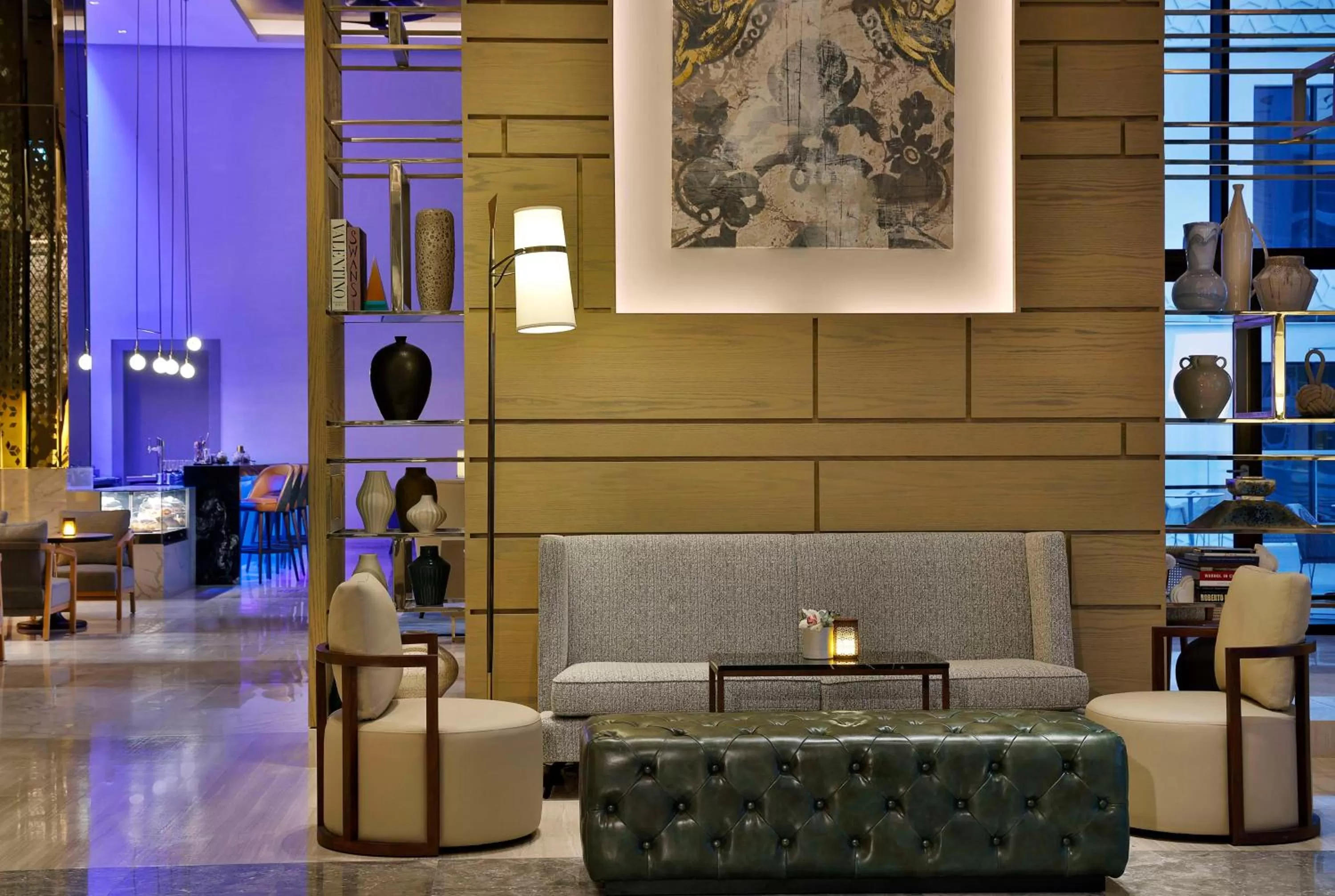 Lobby or reception in Hilton Abu Dhabi Yas Island