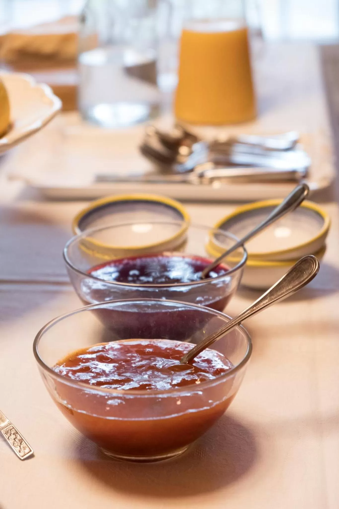 Italian breakfast in La Bribaudonnière
