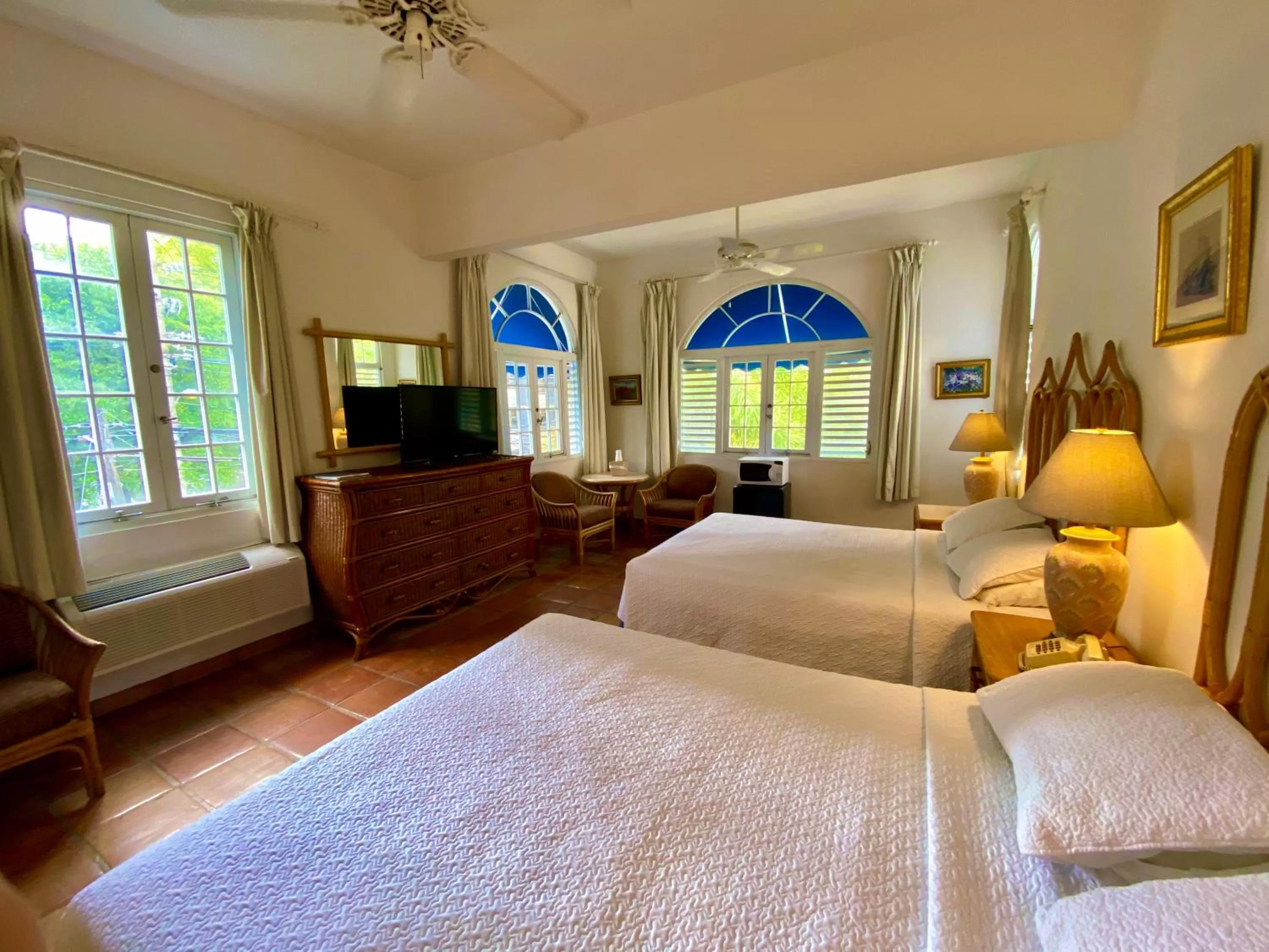 Bed in At Wind Chimes Boutique Hotel