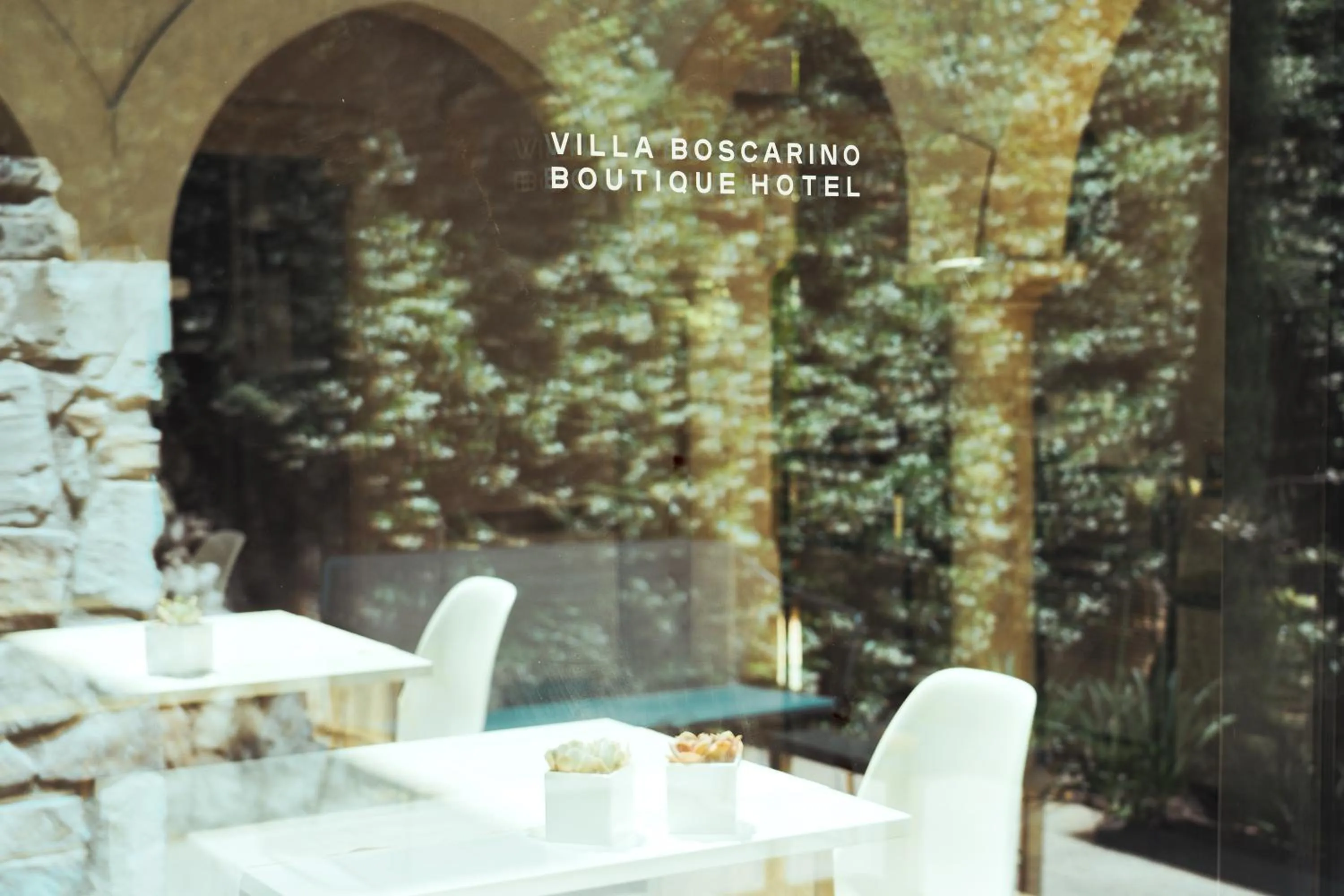 Decorative detail in Villa Boscarino Boutique Hotel & Spa