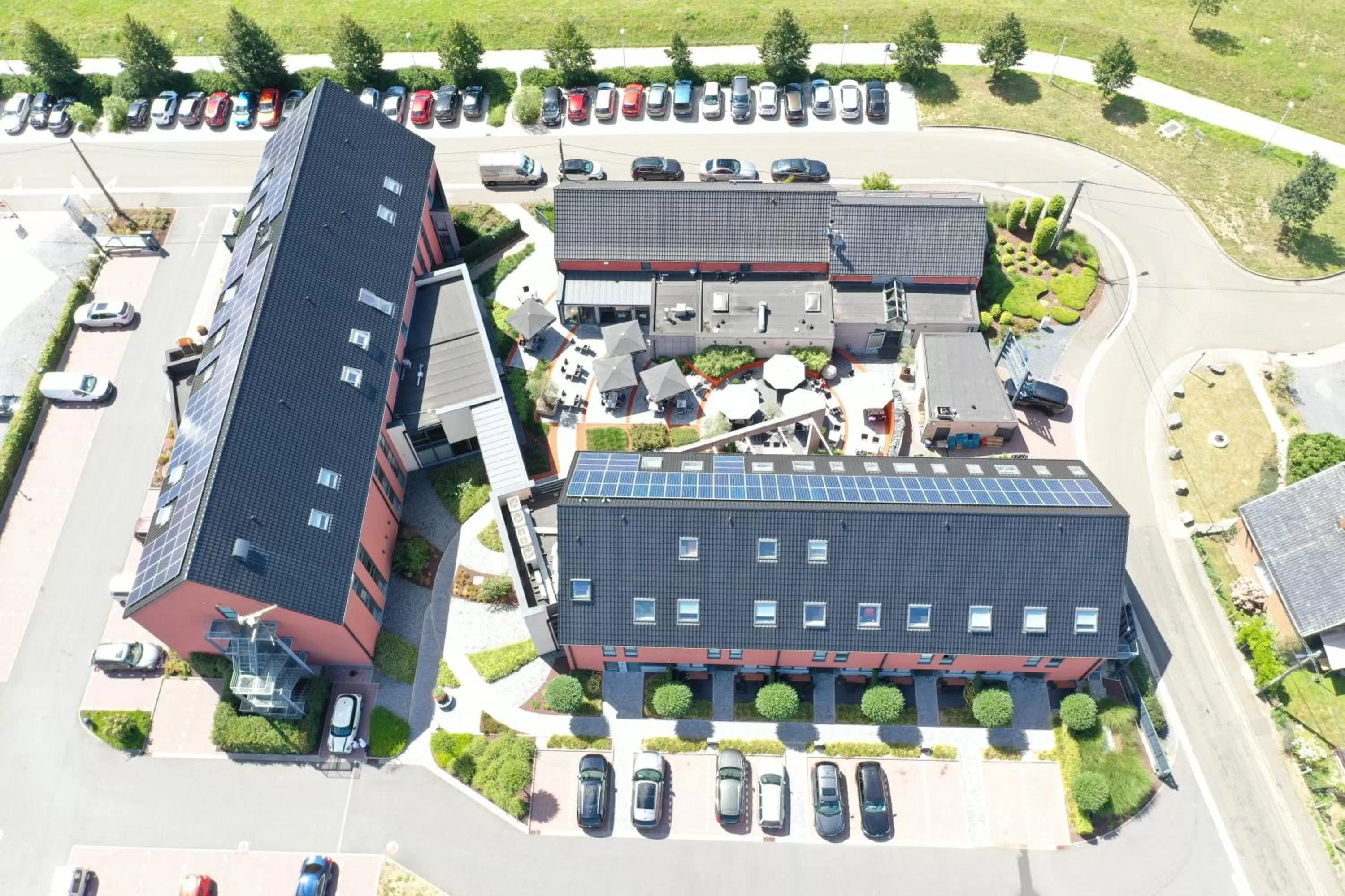 Property building in Orange Hotel La Louvière