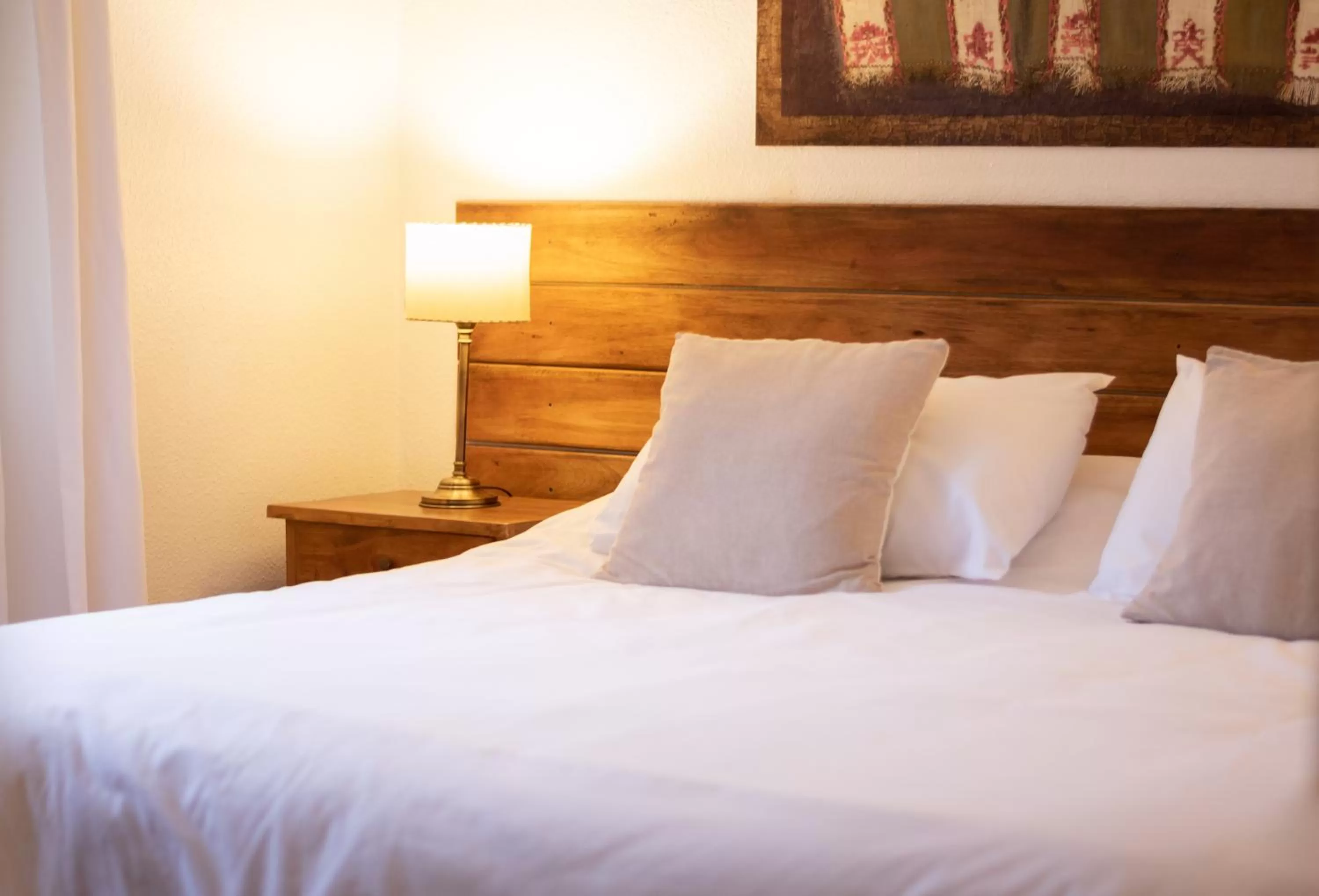 Bed in Hosteria Hostal del Esquiador