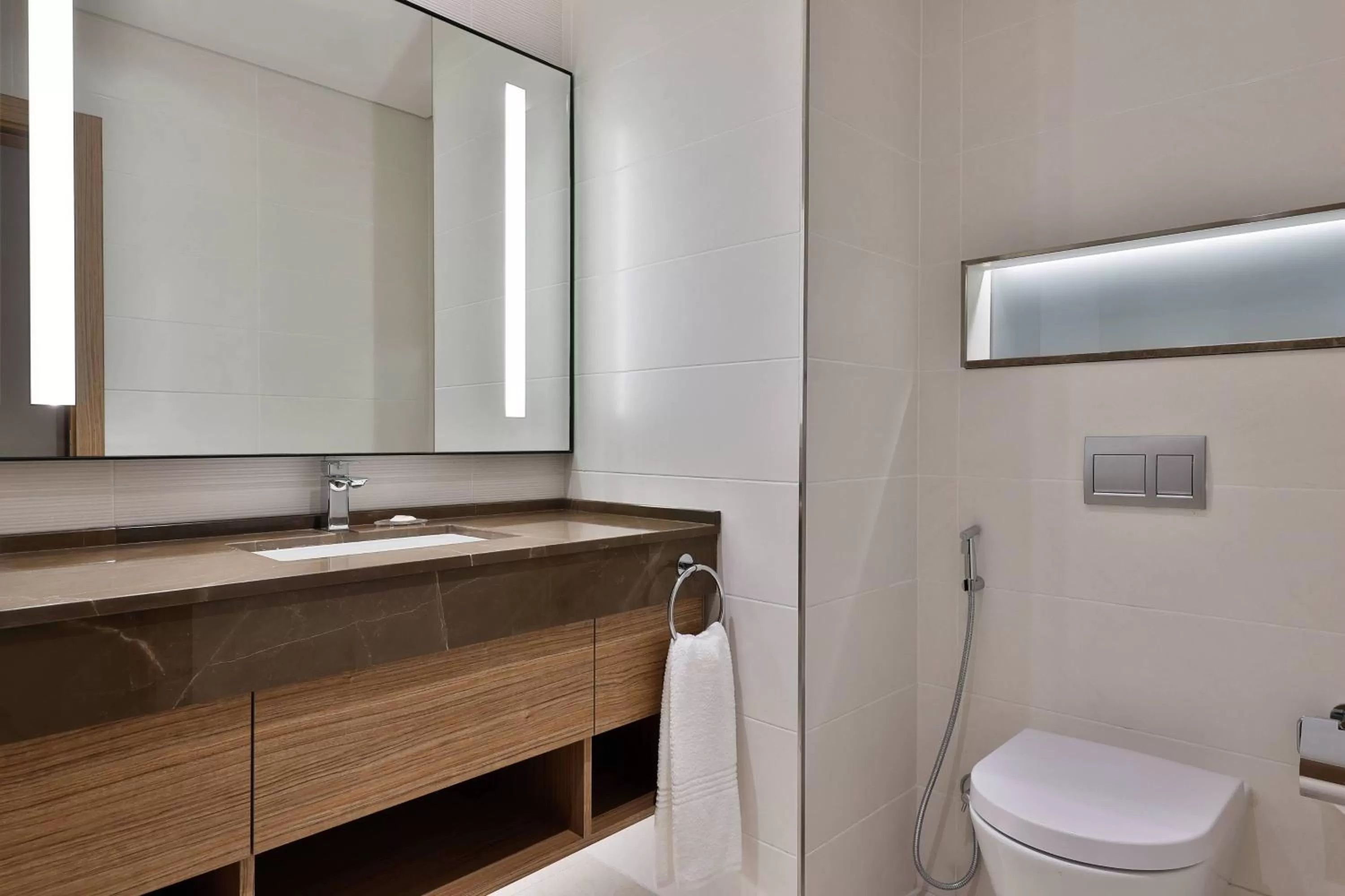 Bathroom in Residence Inn by Marriott Al Jaddaf