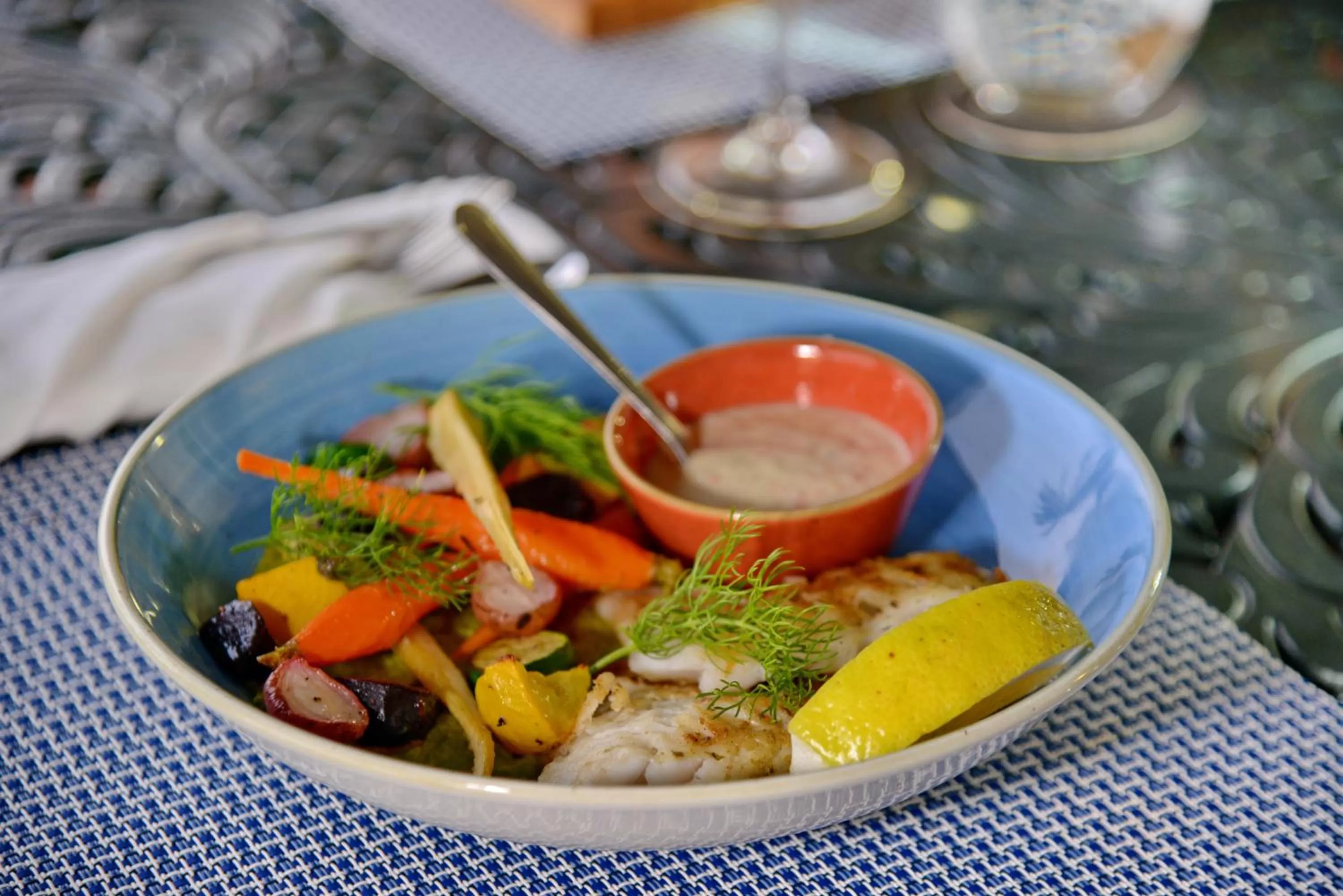 Restaurant/places to eat in Courtyard Hotel Gqeberha