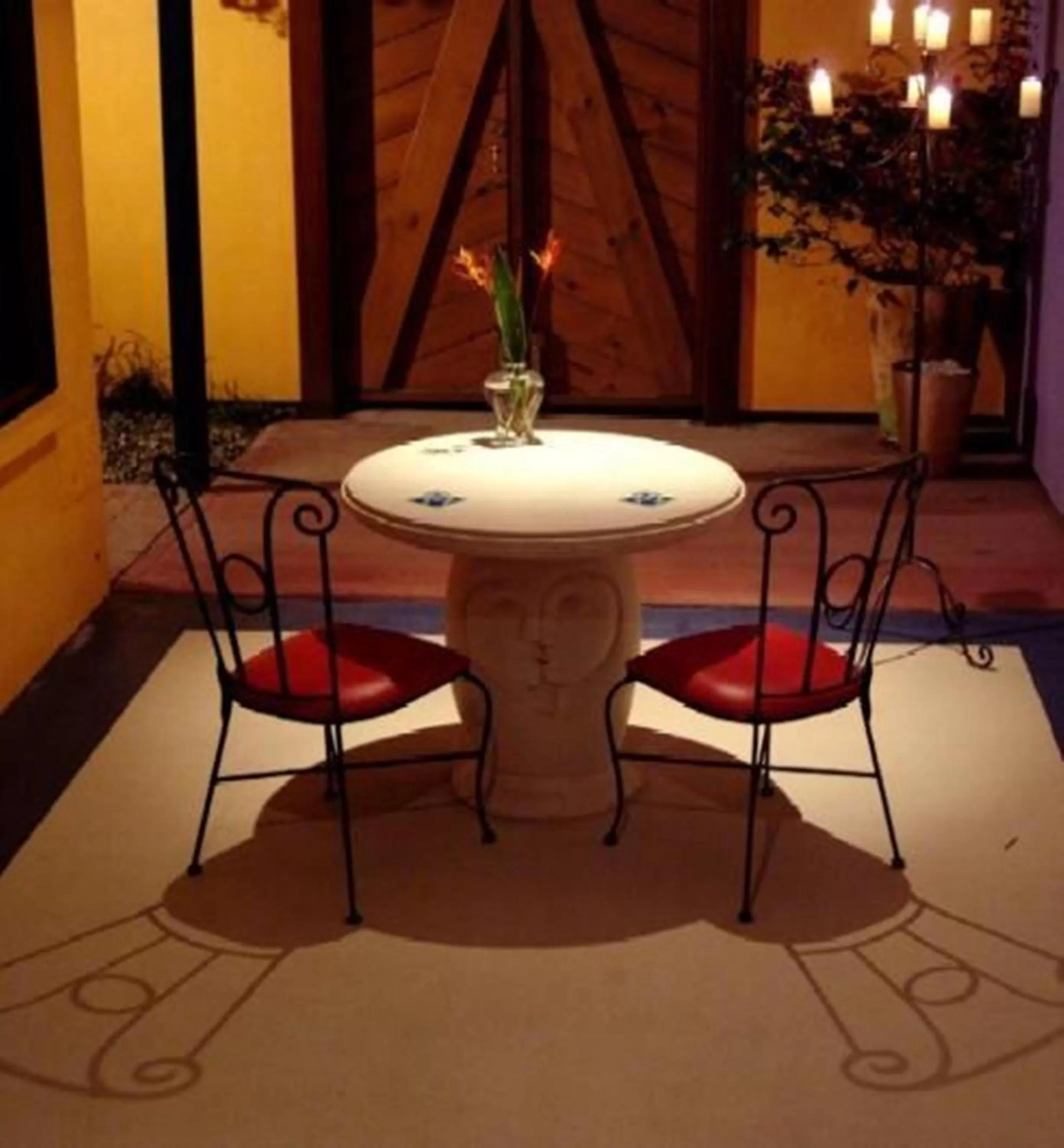 Patio in Pink Flamingo Resort