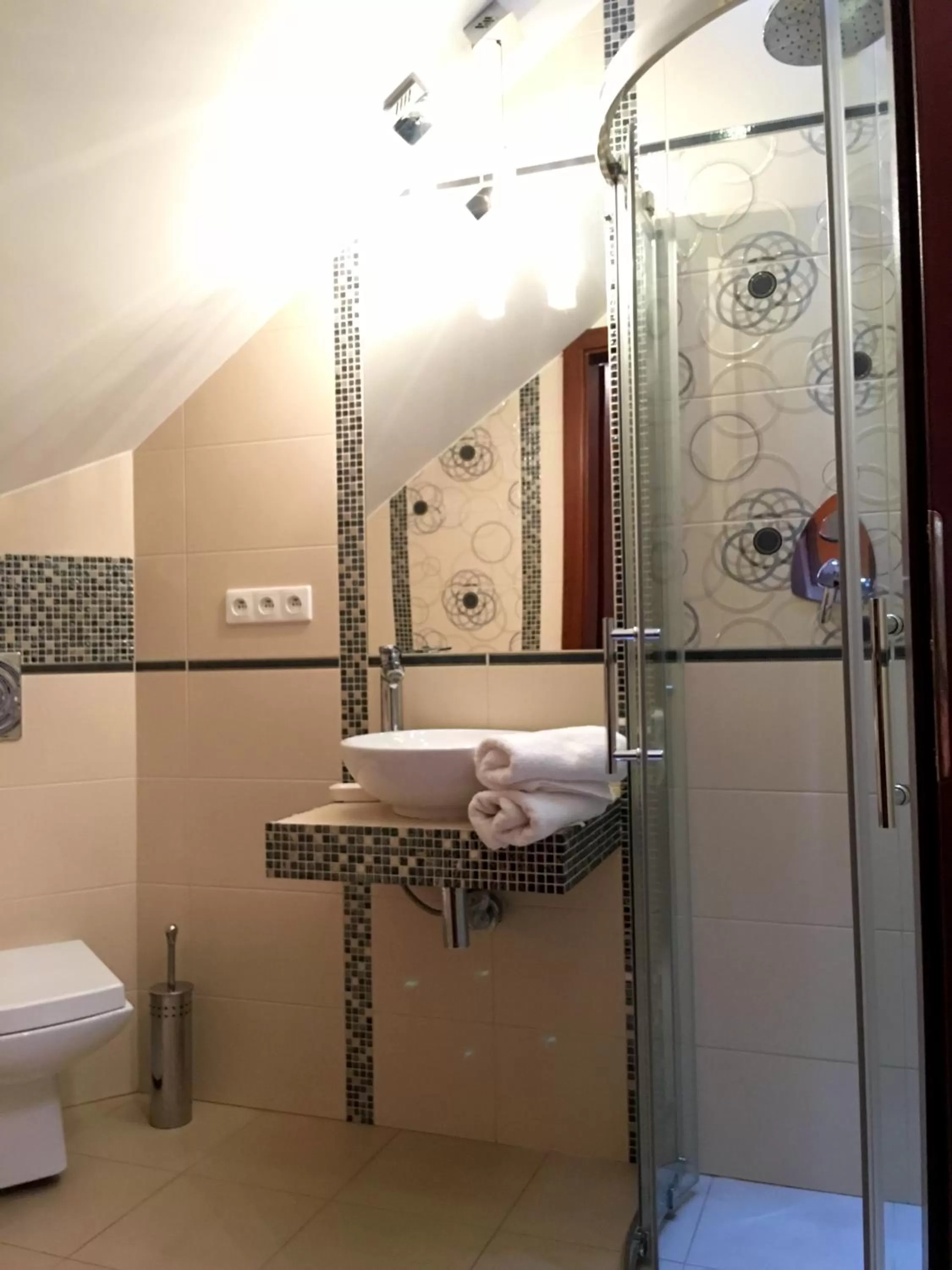 Bathroom in Dworek w Dawnej Szkole