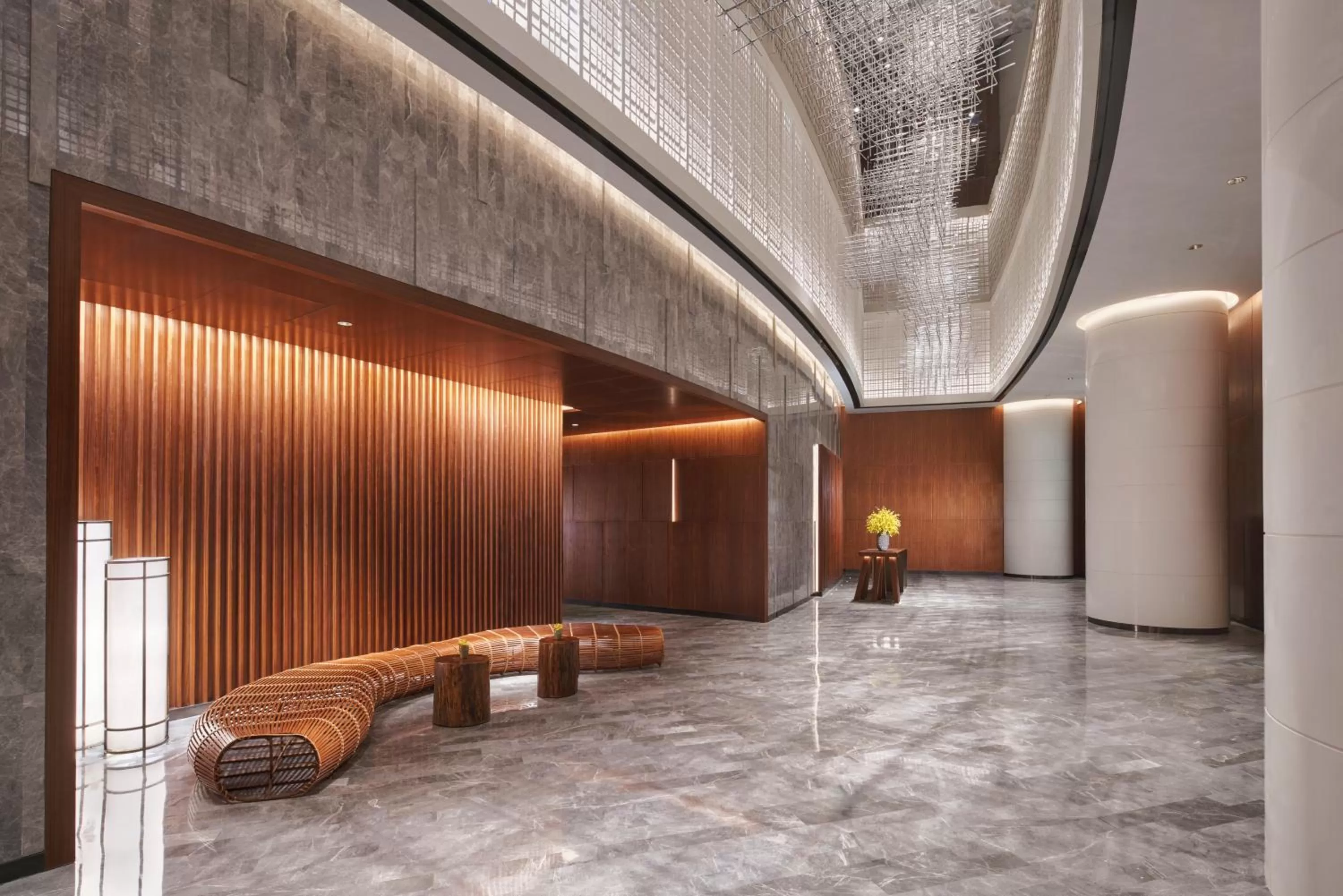 Lobby or reception in Suning Galaxy International Hotel Xuzhou