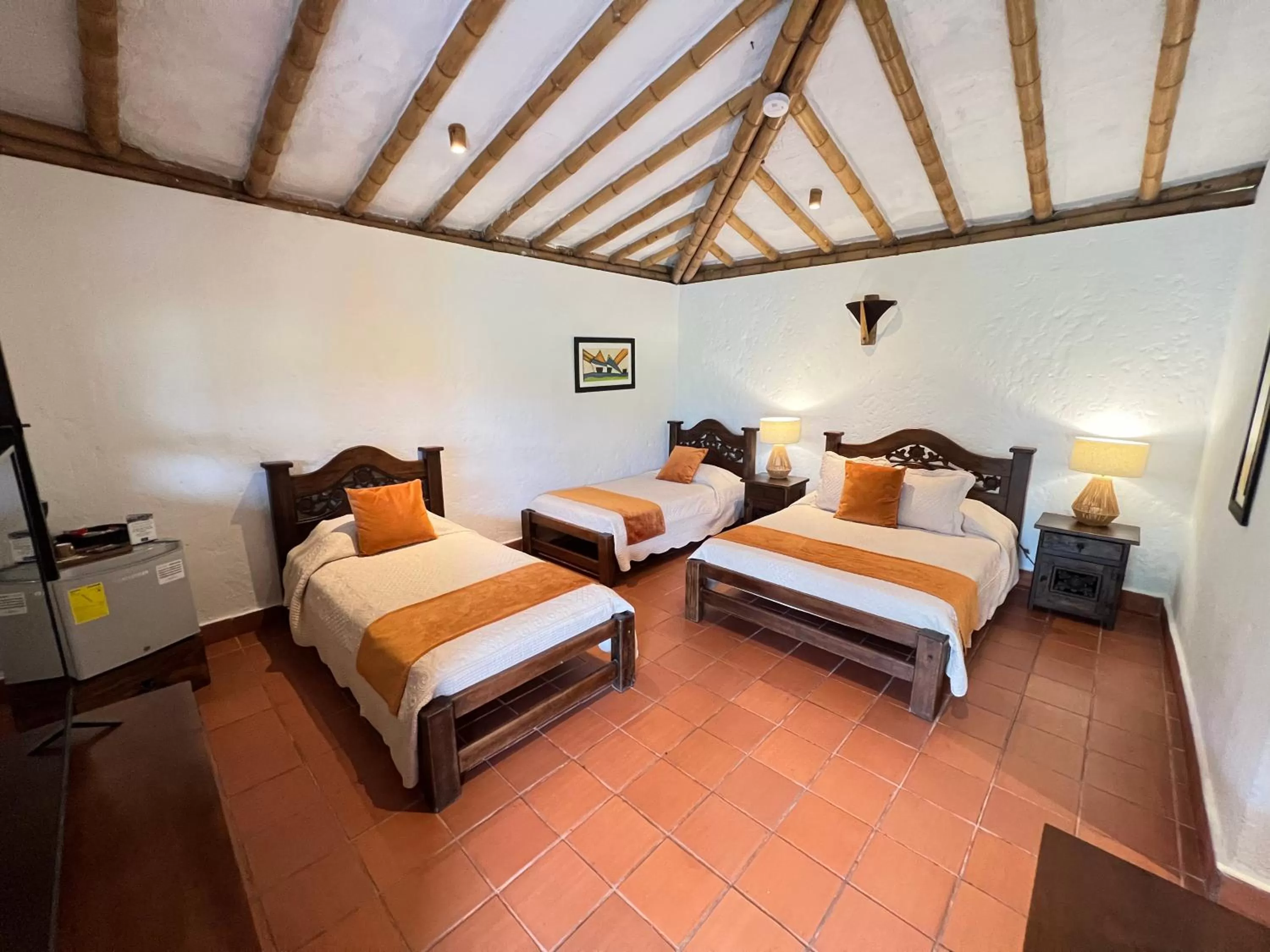 Bed in Hotel Campestre Montecarlo