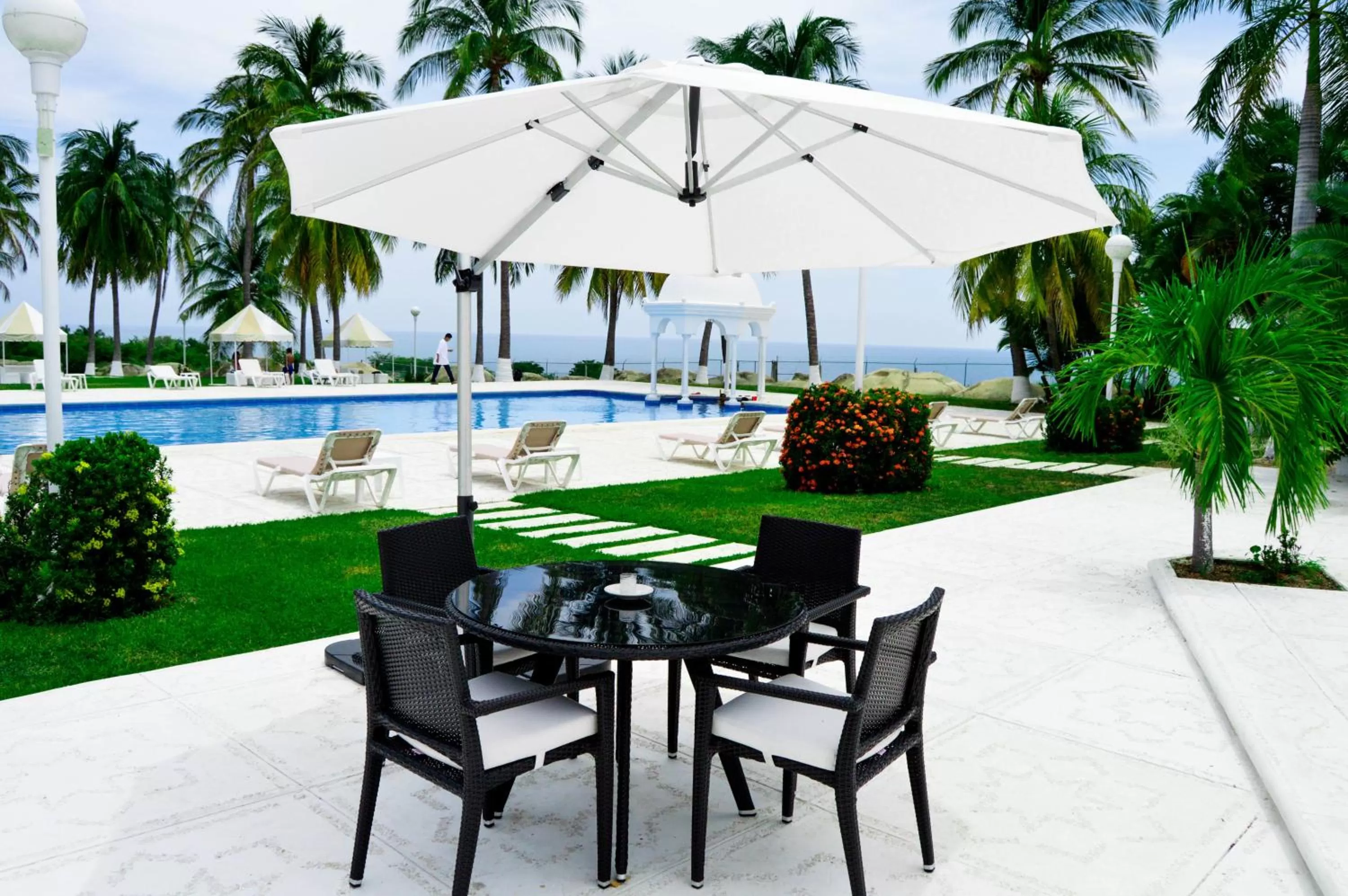 Patio in Hotel Aldea del Bazar & Spa