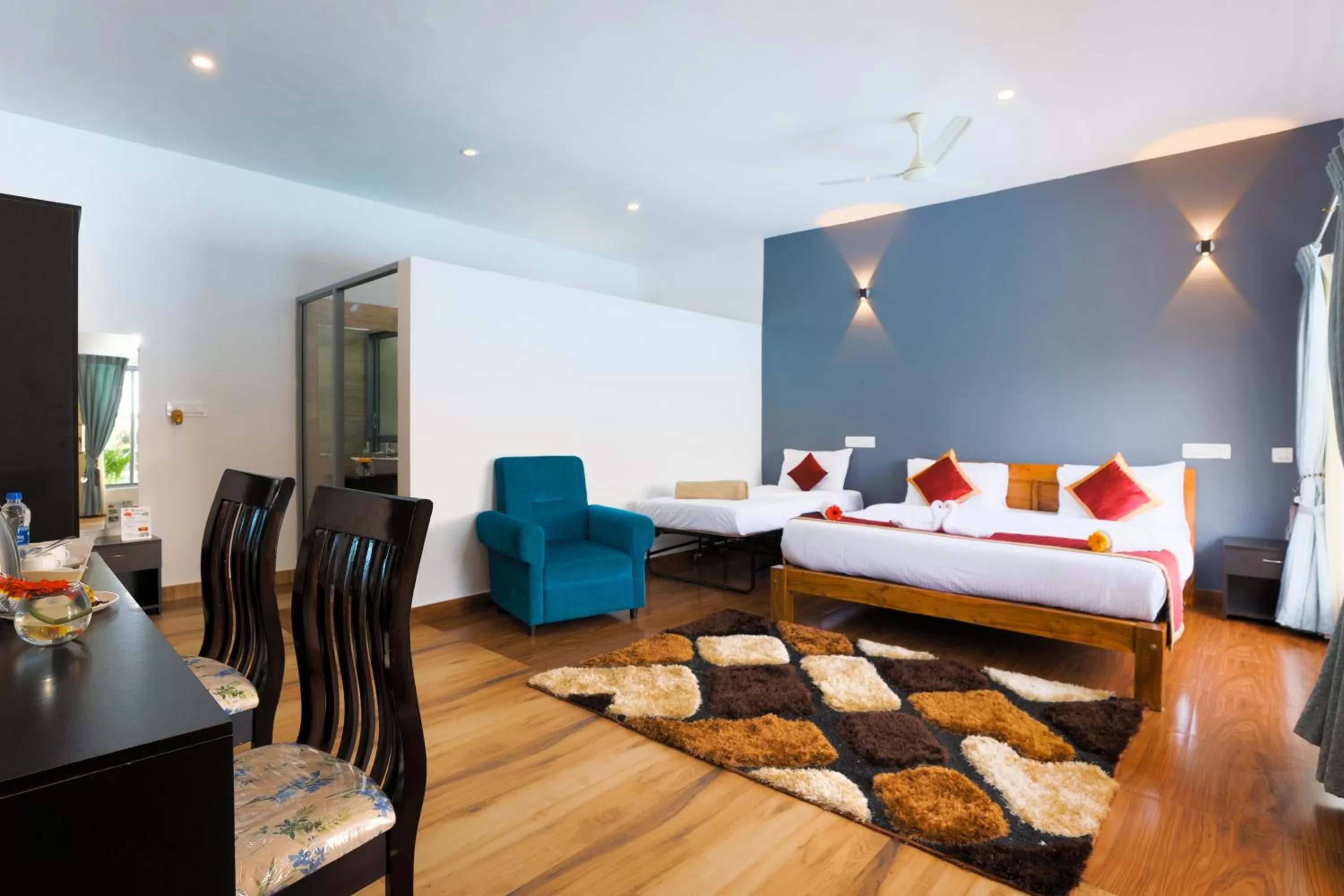 Bedroom in The Spectrum Resort, Chikmagalur