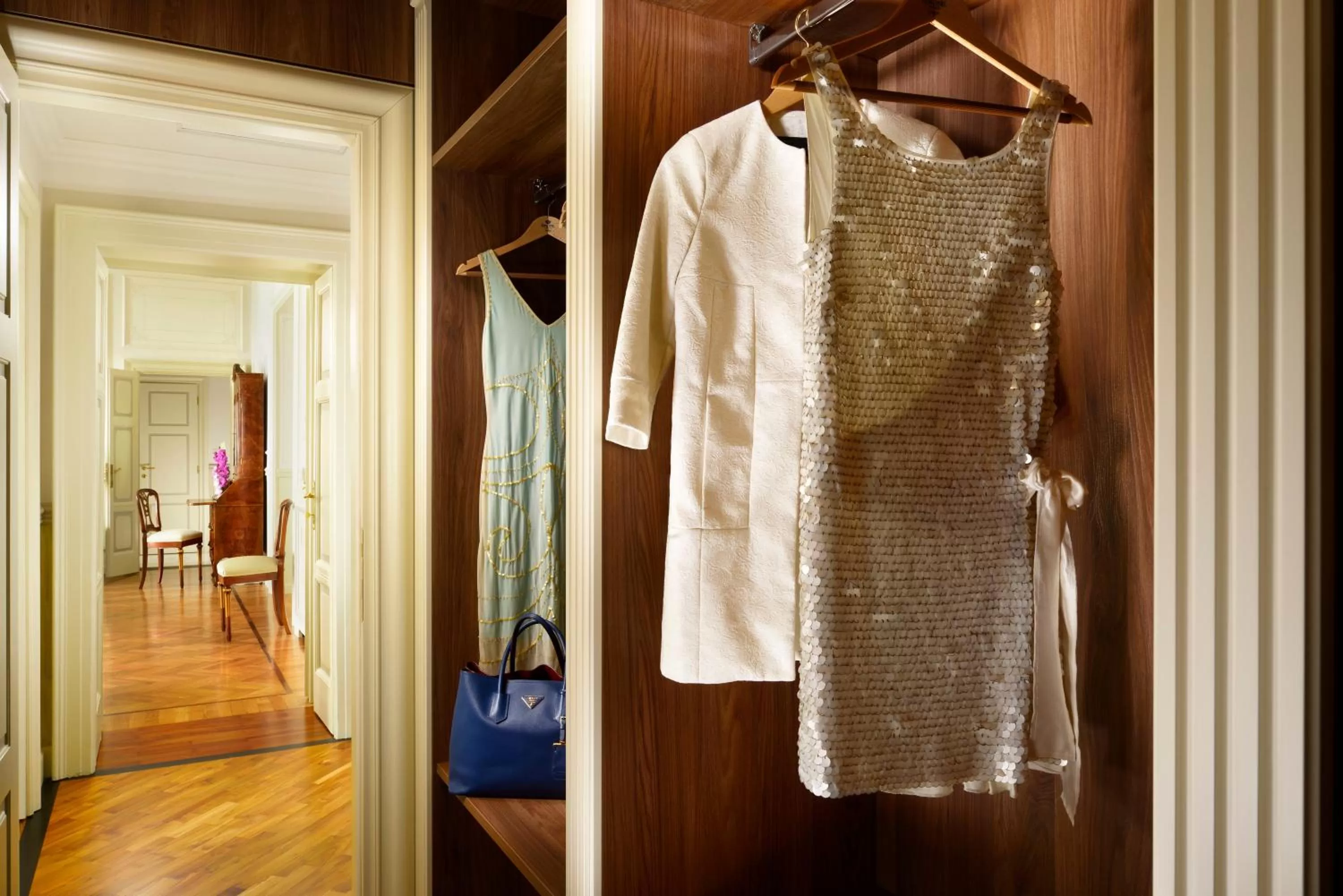 wardrobe in Royal Hotel Sanremo