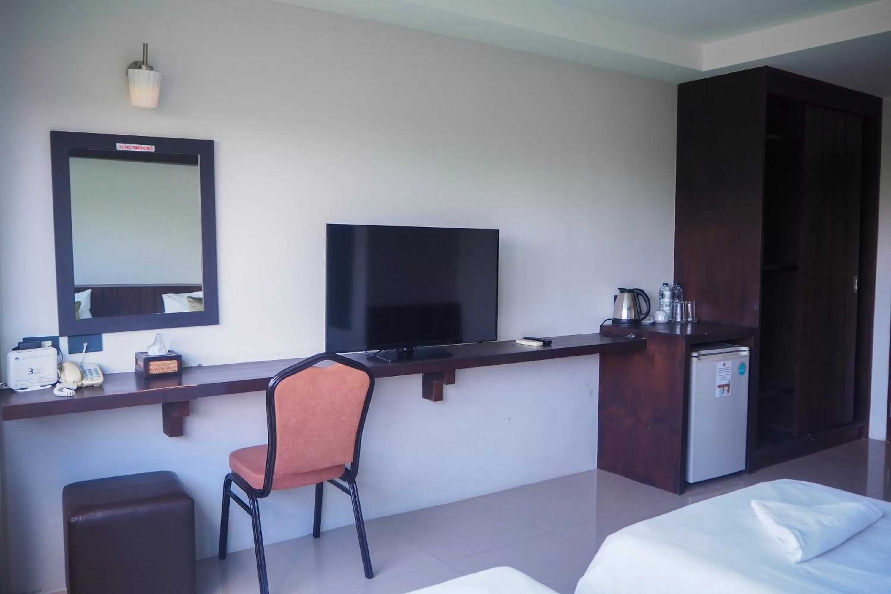 Bed in Rakkawan Residence