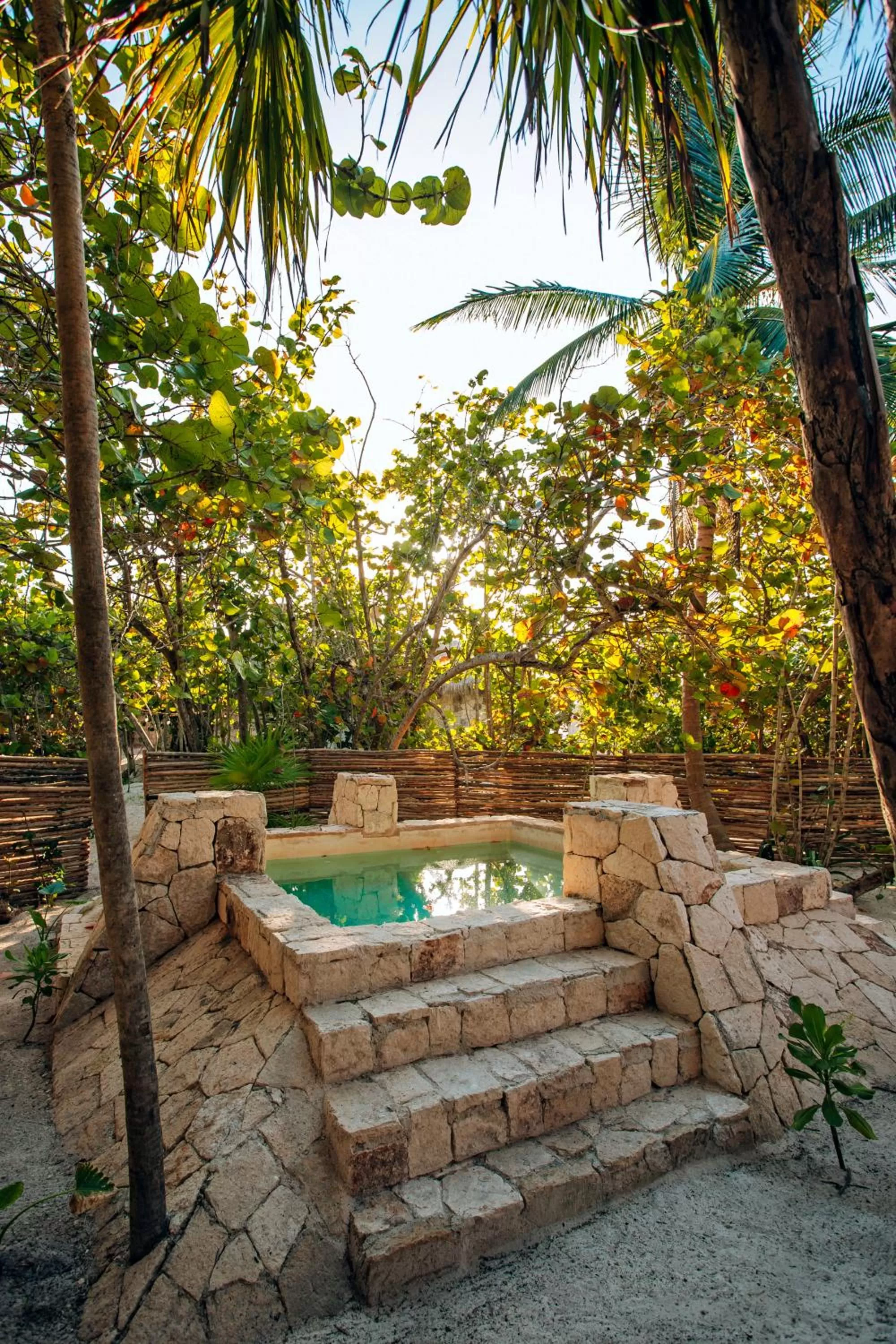 Swimming pool in Ikal Tulum Hotel