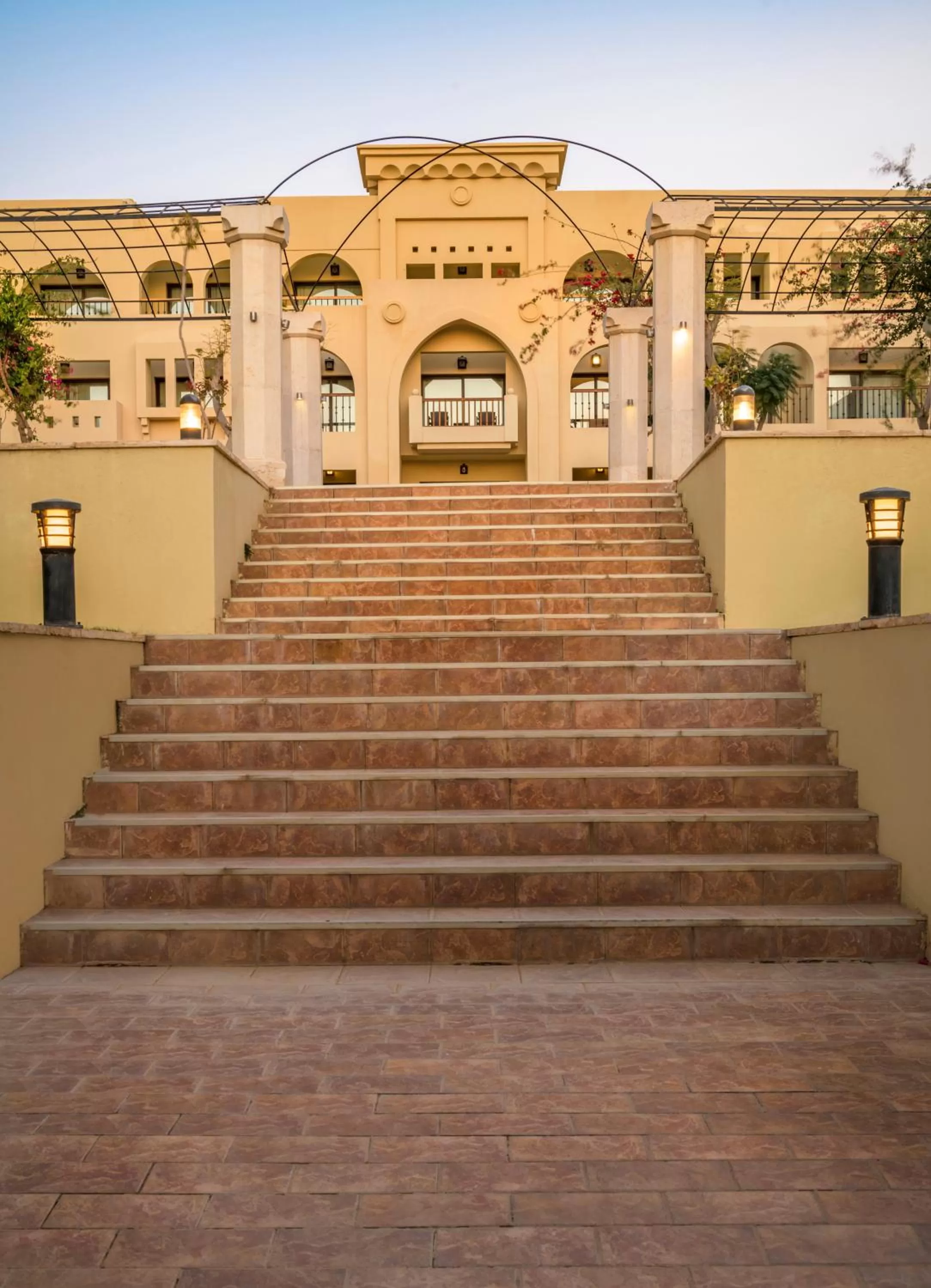 Facade/entrance in Grand Tala Bay Resort, Aqaba