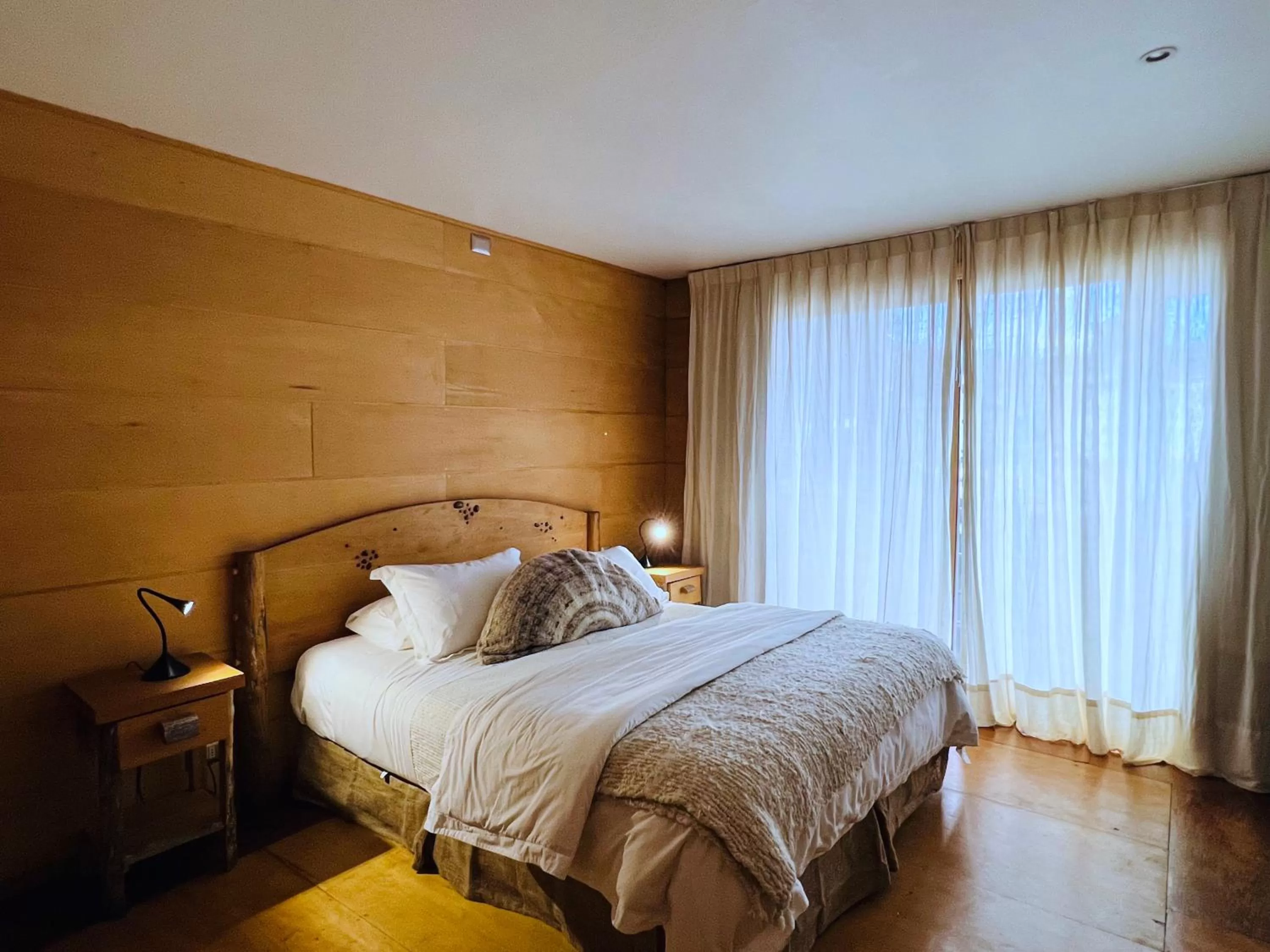 Bed in Palafito 1326 Hotel Boutique Chiloé