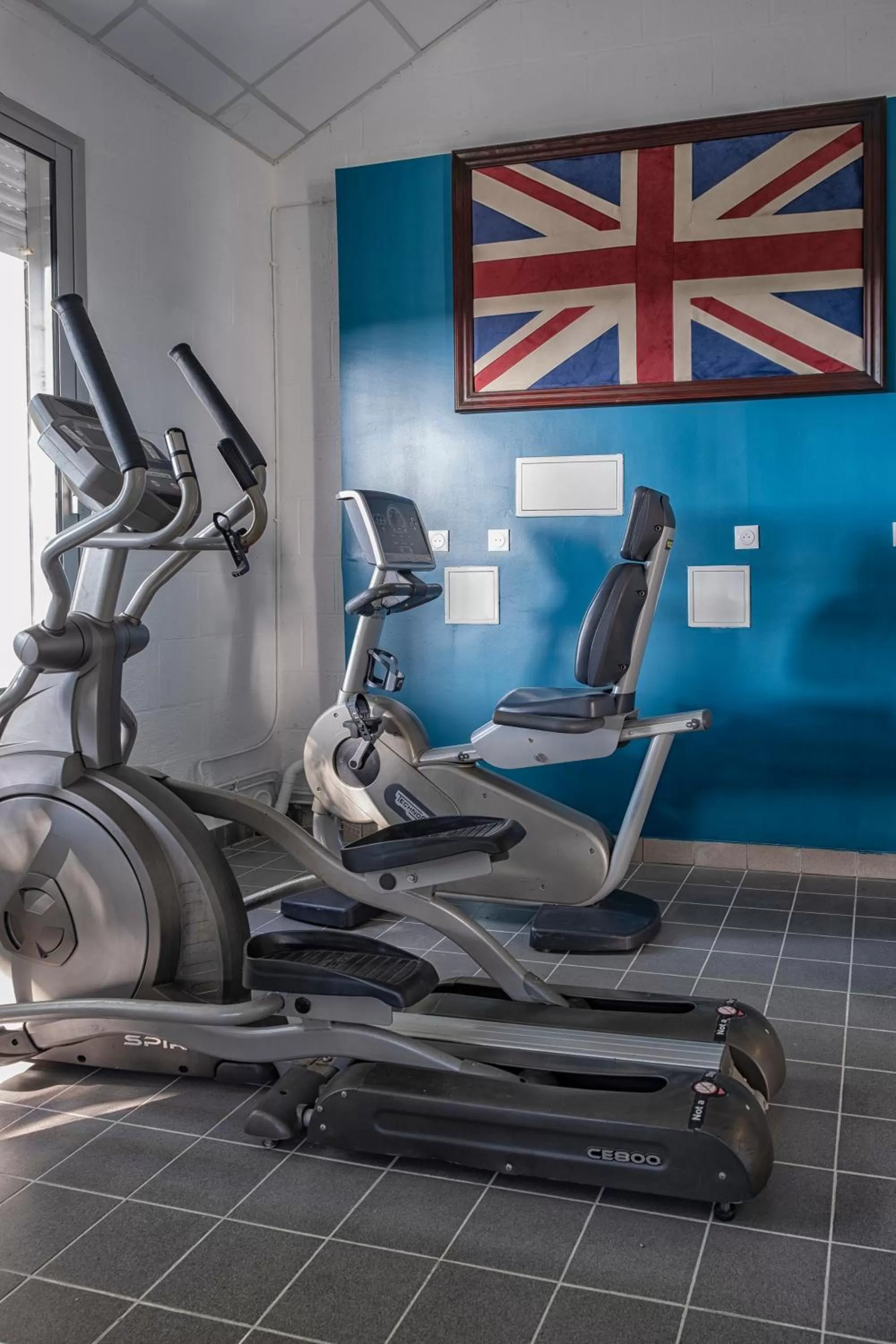 Fitness centre/facilities in Château de Tressé