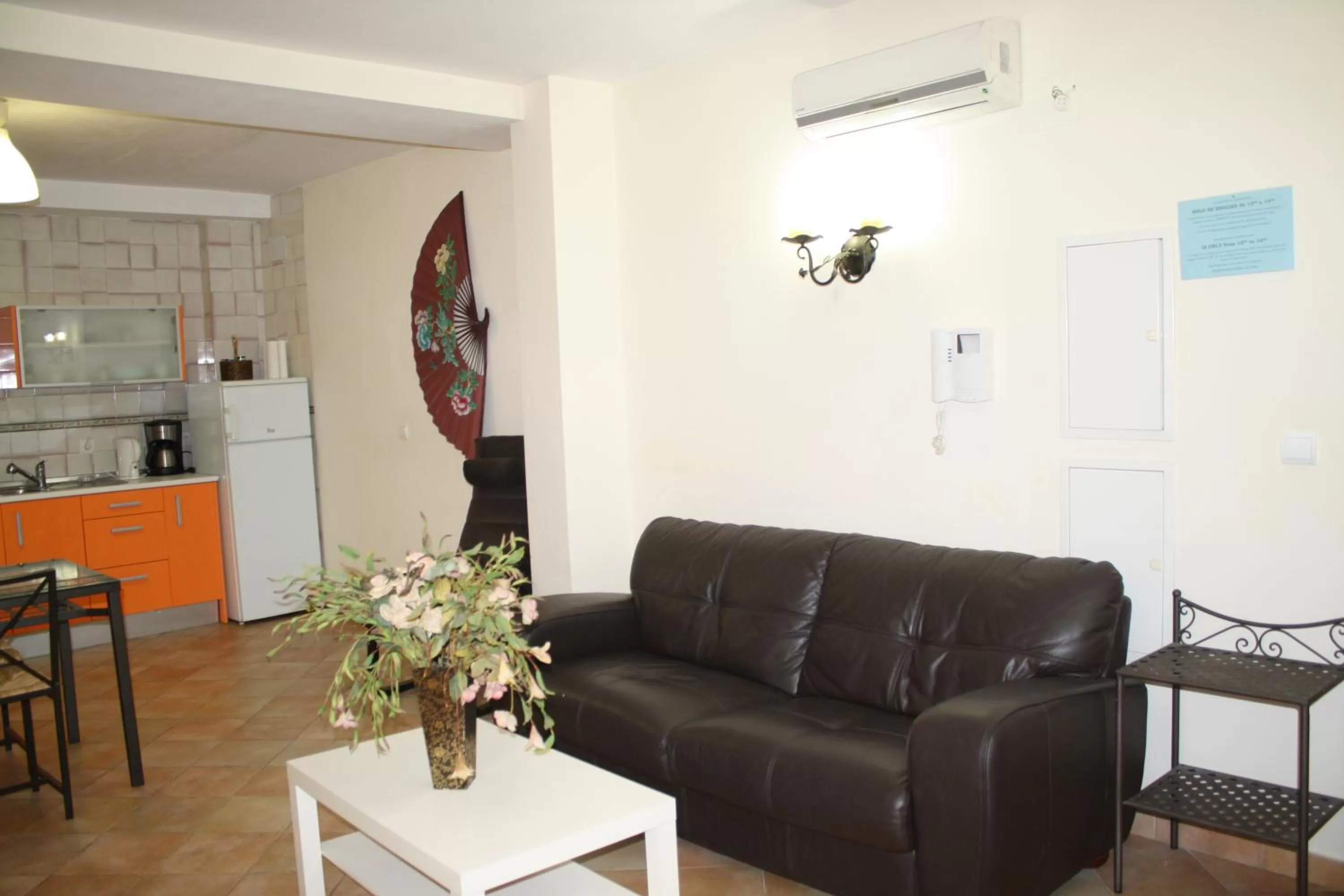 Living room in Abadia Suites