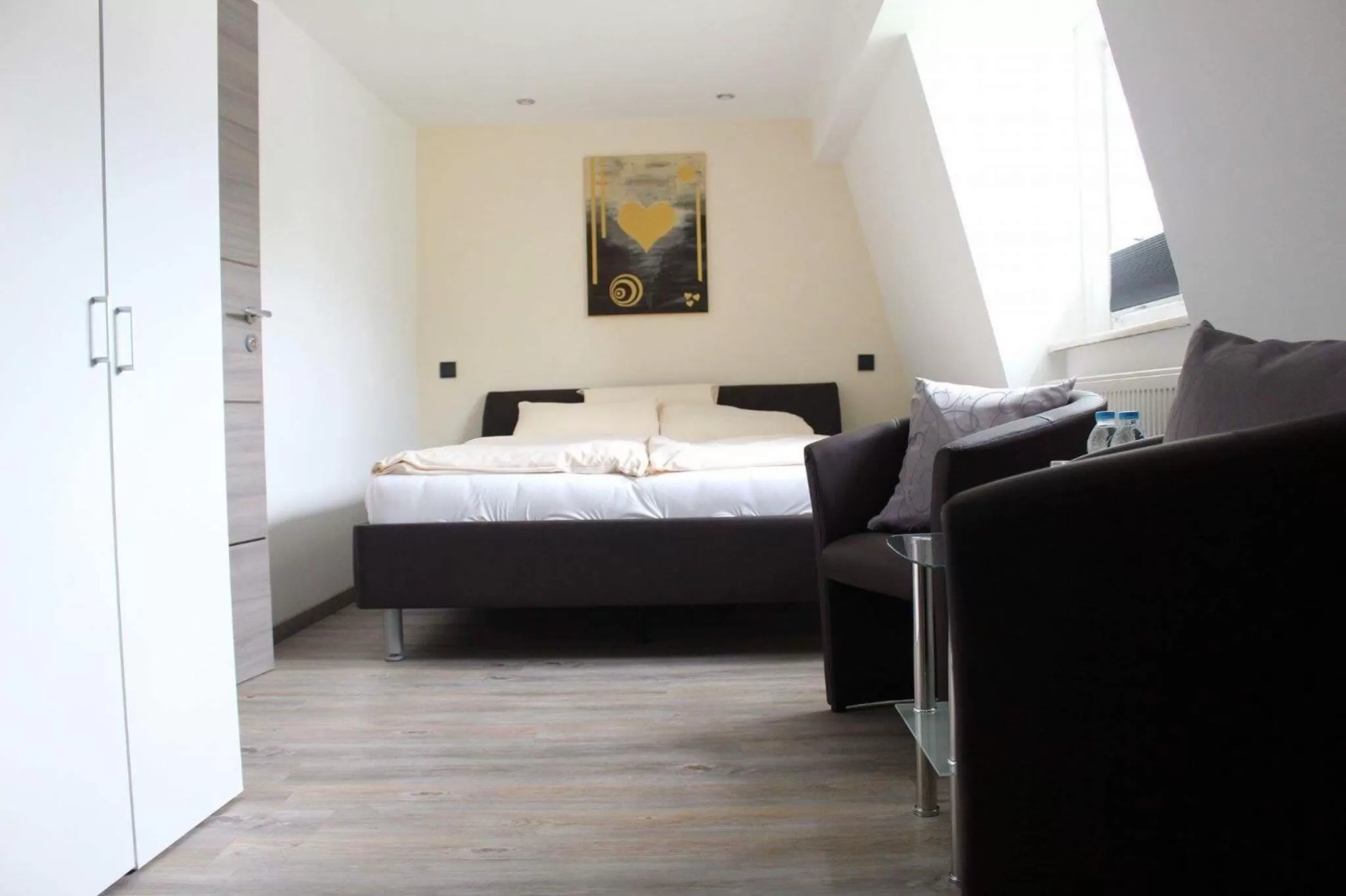 Bed in Hotel Friedrich