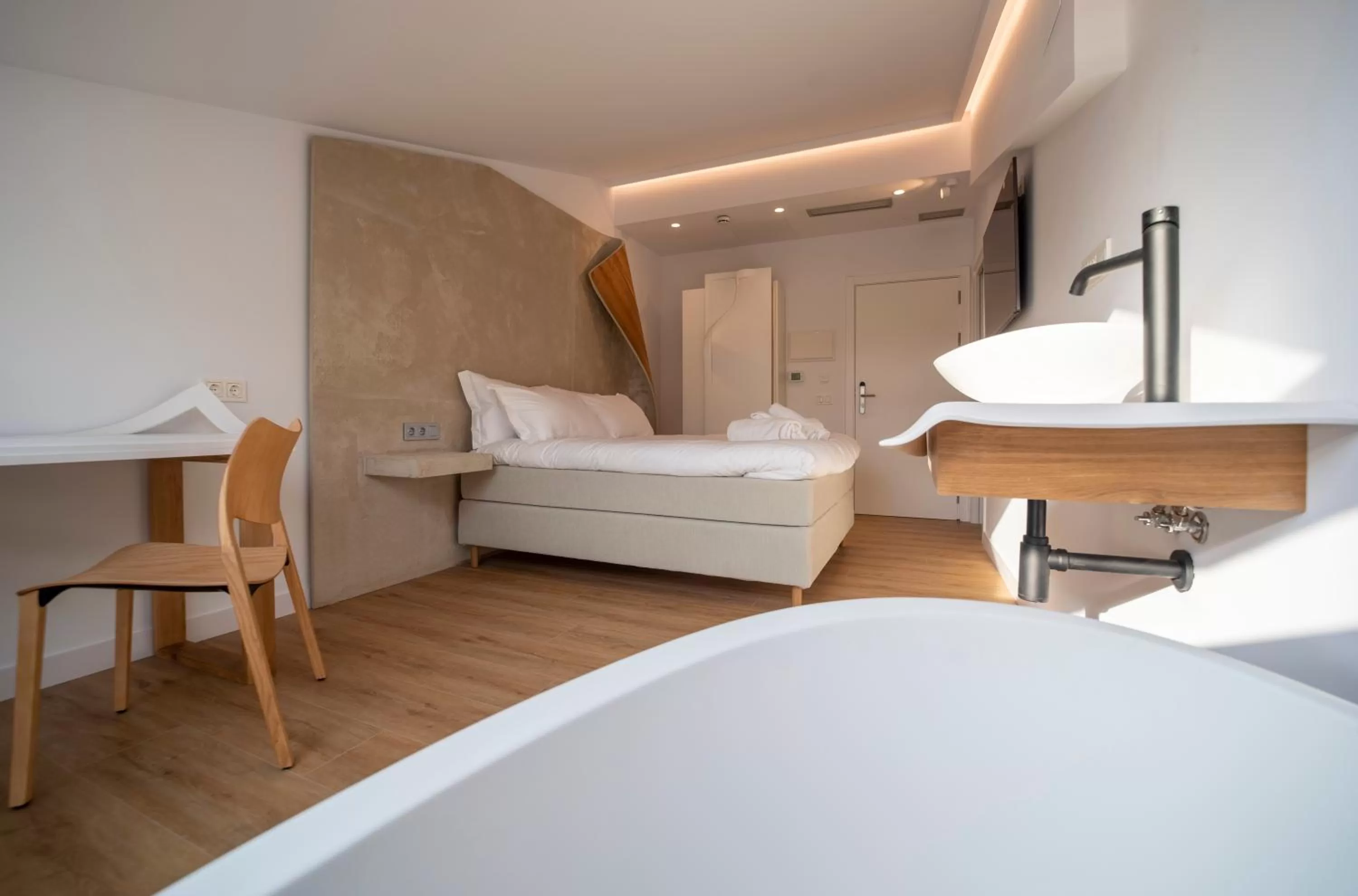 Bed in Hotel Boutique Berazadi Berri