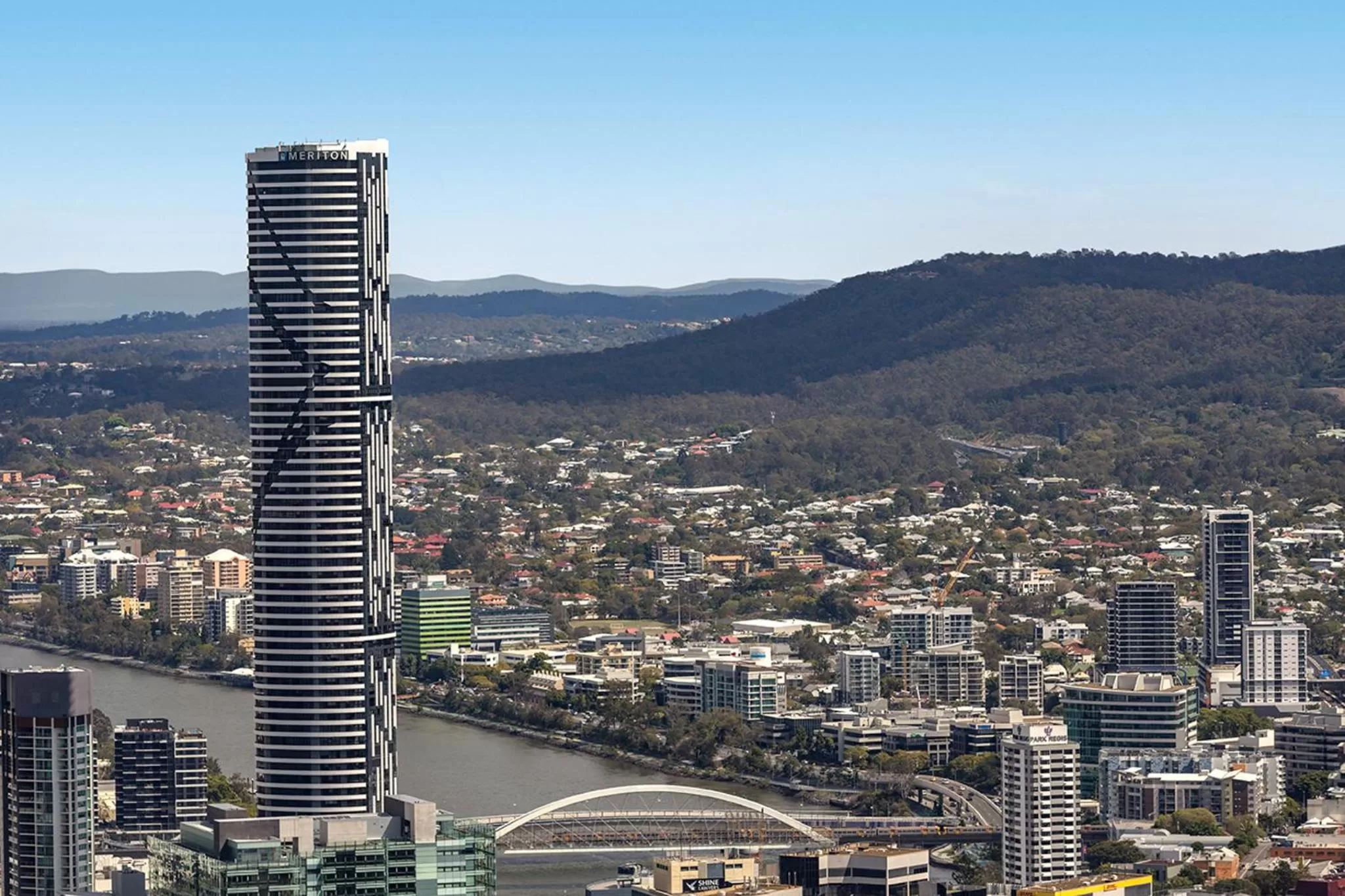 Property building in Meriton Suites Herschel Street, Brisbane