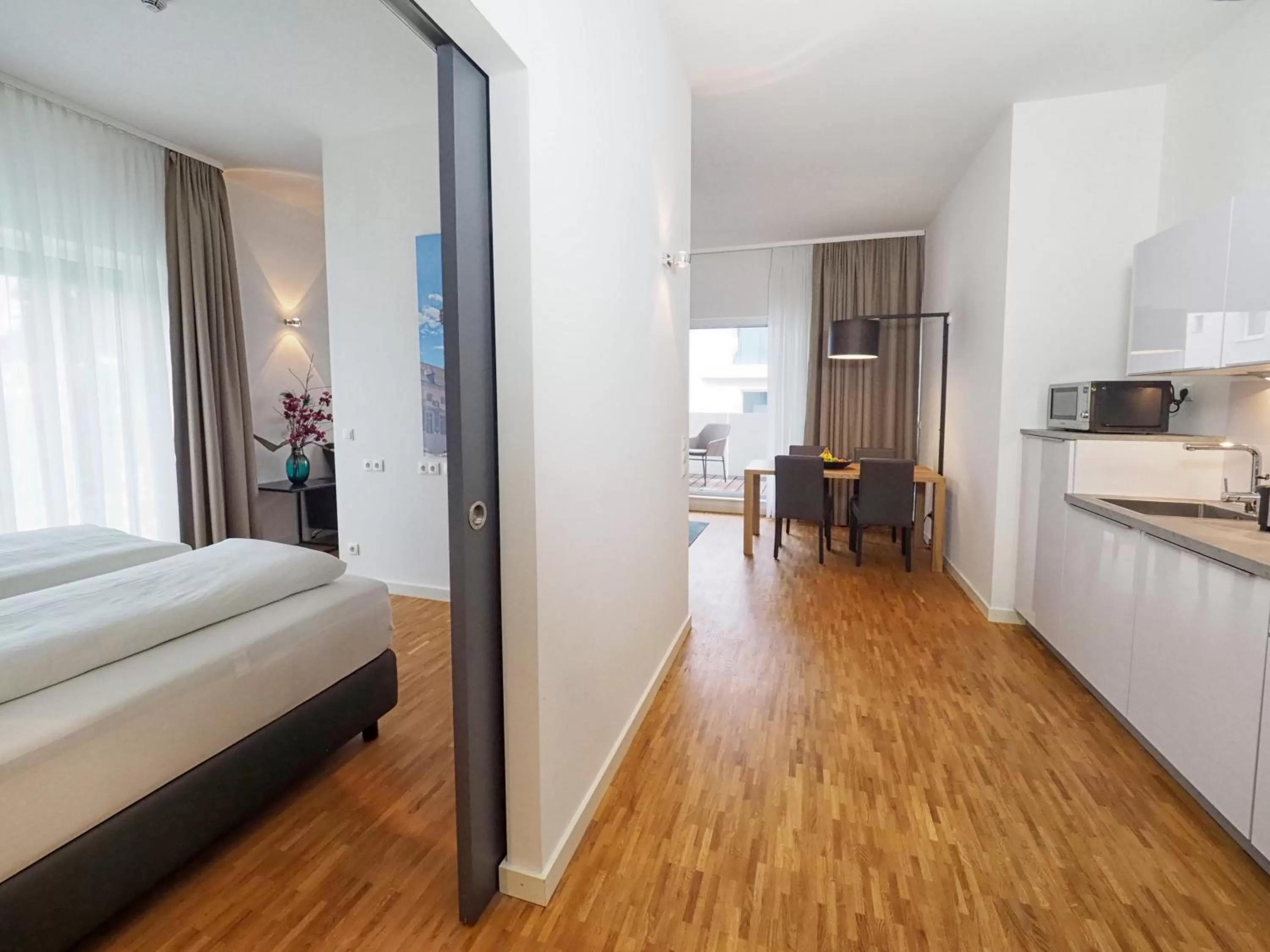 Photo of the whole room, Bed in Apparthotel Rivers Passau