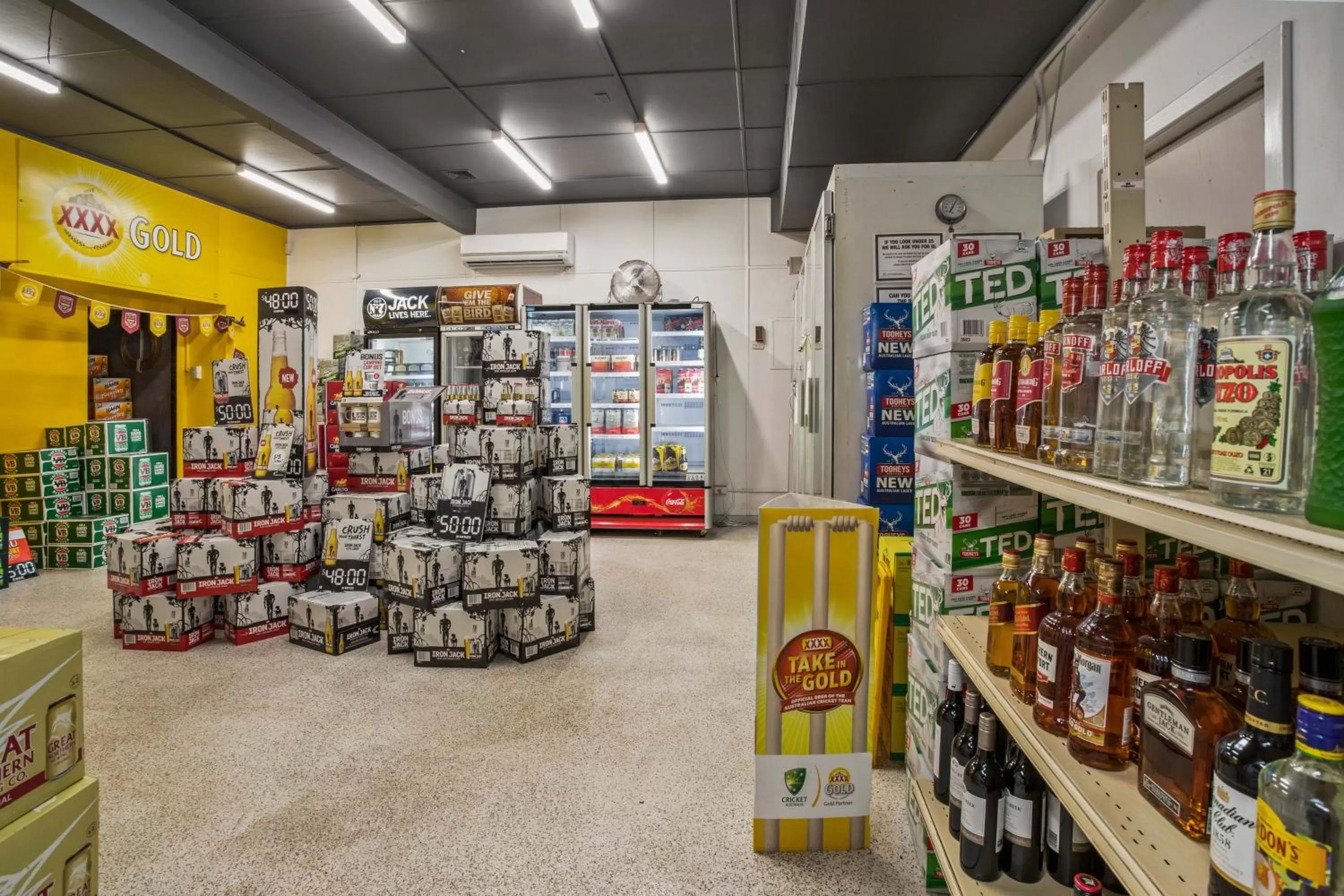 On-site shops in AAOK Karratha Caravan Park