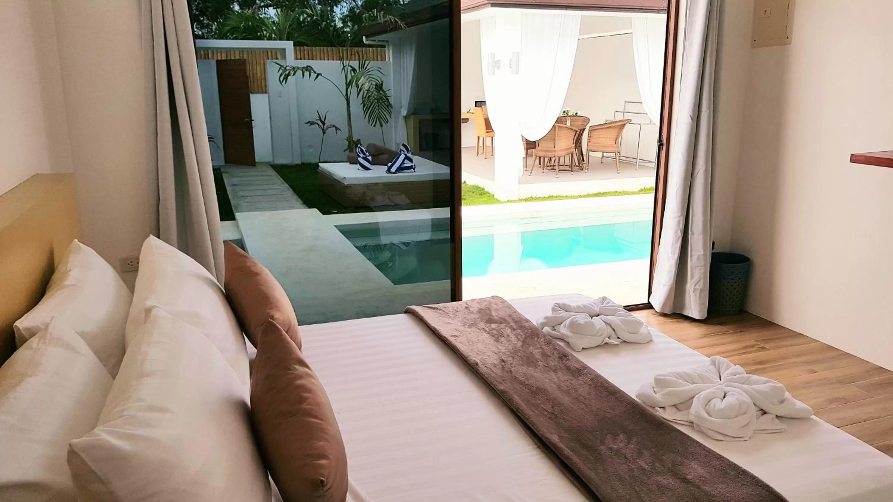 Patio in Montecarlo Villas Panglao