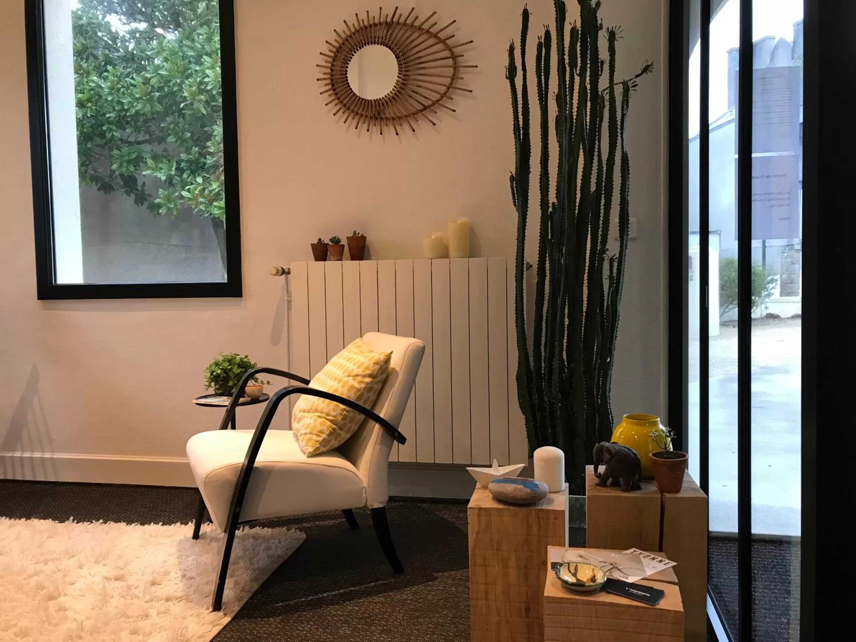 Library in Hotel de France