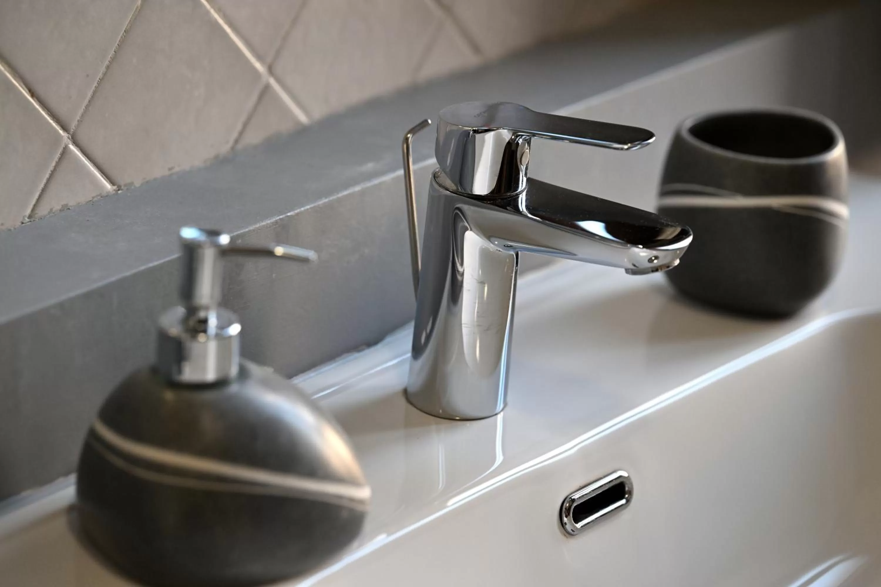 Bathroom in Vicolo dell'Aquila - Residenze Romanae