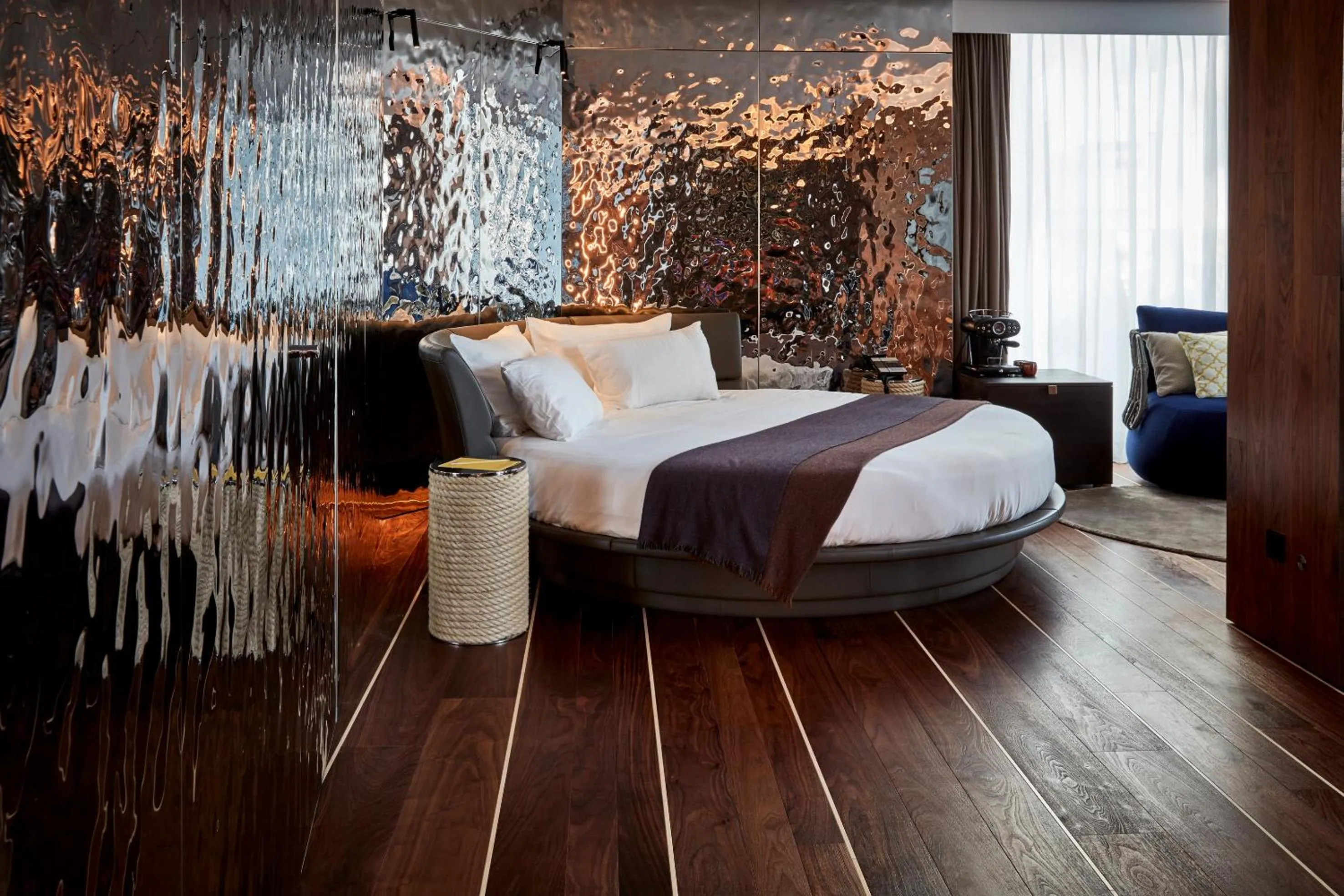 Bed in Sir Joan Hotel, part of Sircle Collection