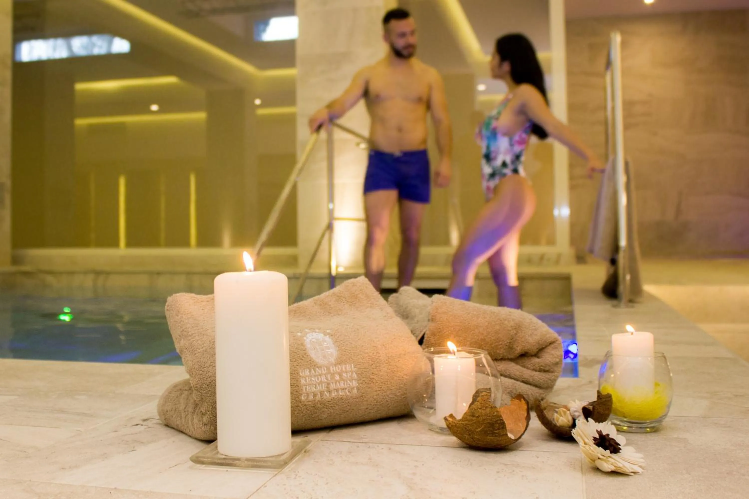 Spa and wellness centre/facilities in Hotel Granduca SPA & Parking
