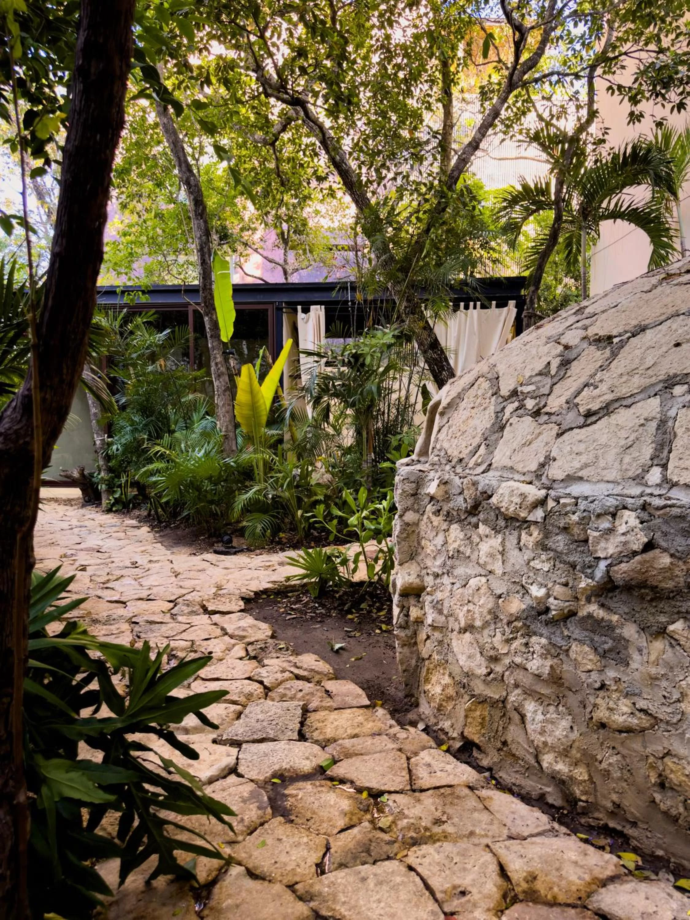 Garden in Kuukum Tulum Hotel
