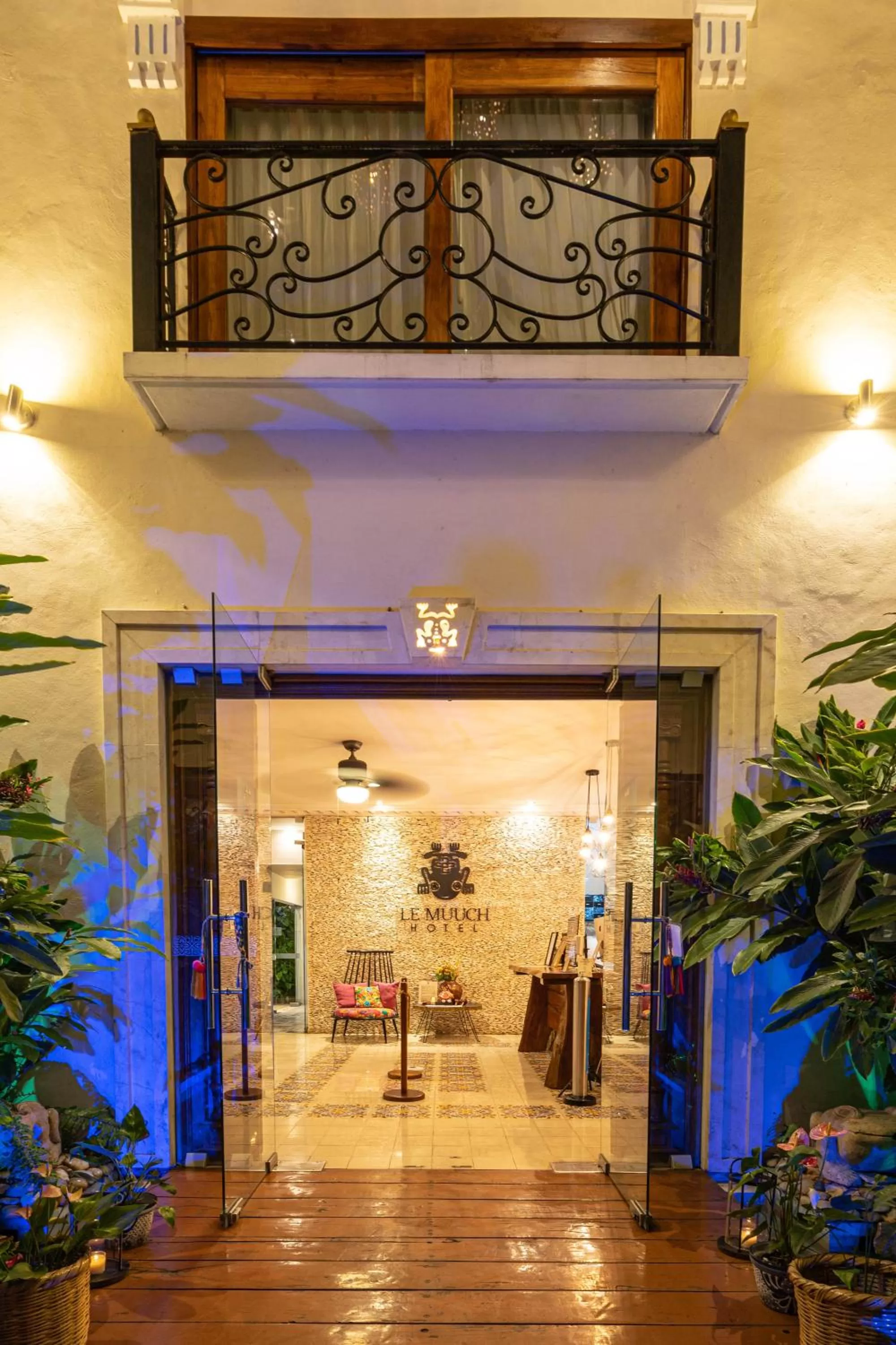 Living room in Le Muuch Hotel Boutique