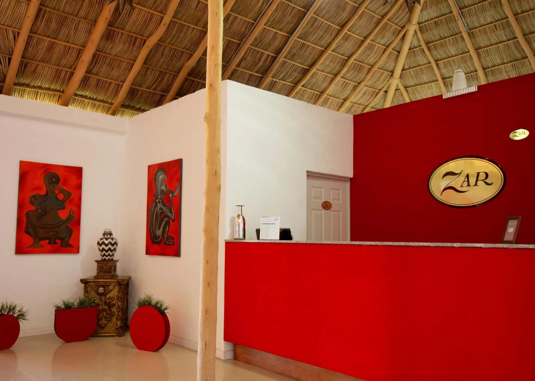 Lobby or reception in Zar Colima