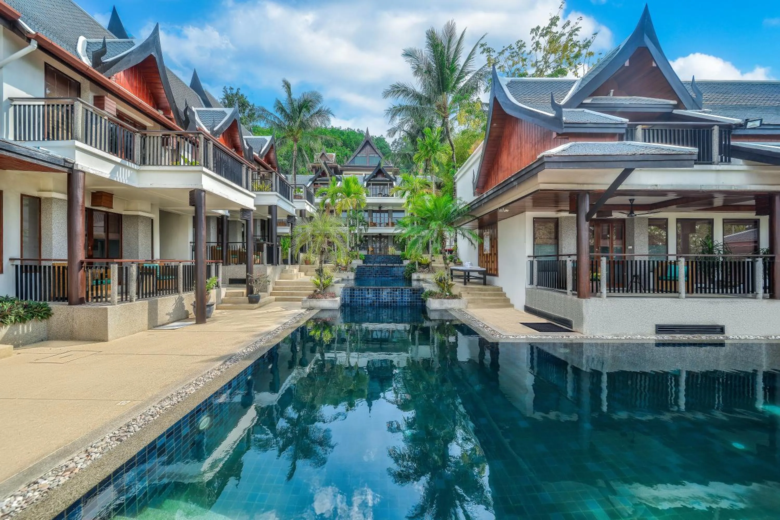 Swimming pool in Baan Yin Dee Boutique Resort Phuket - SHA Plus