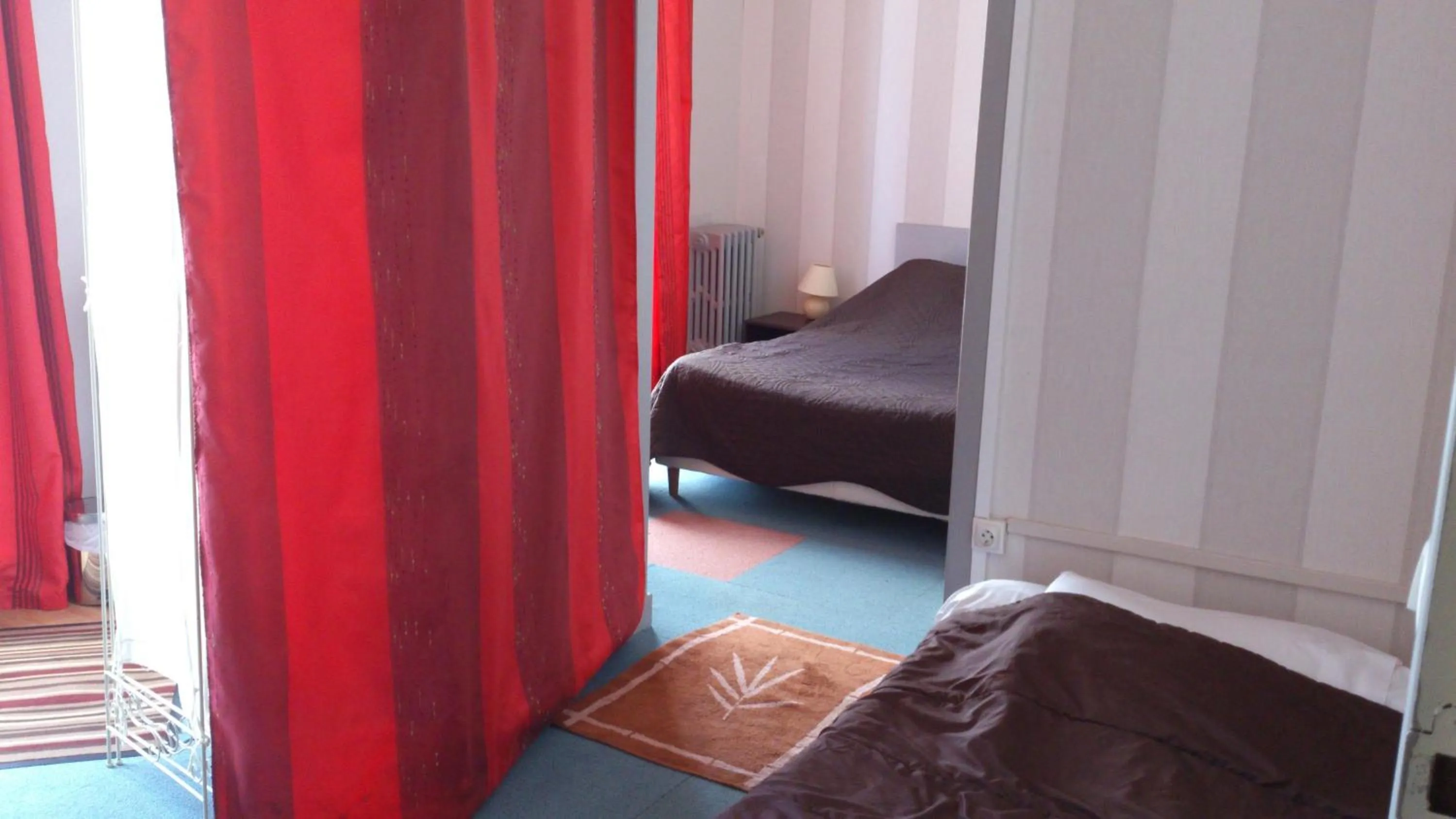 Decorative detail, Bed in Hotel Moderne