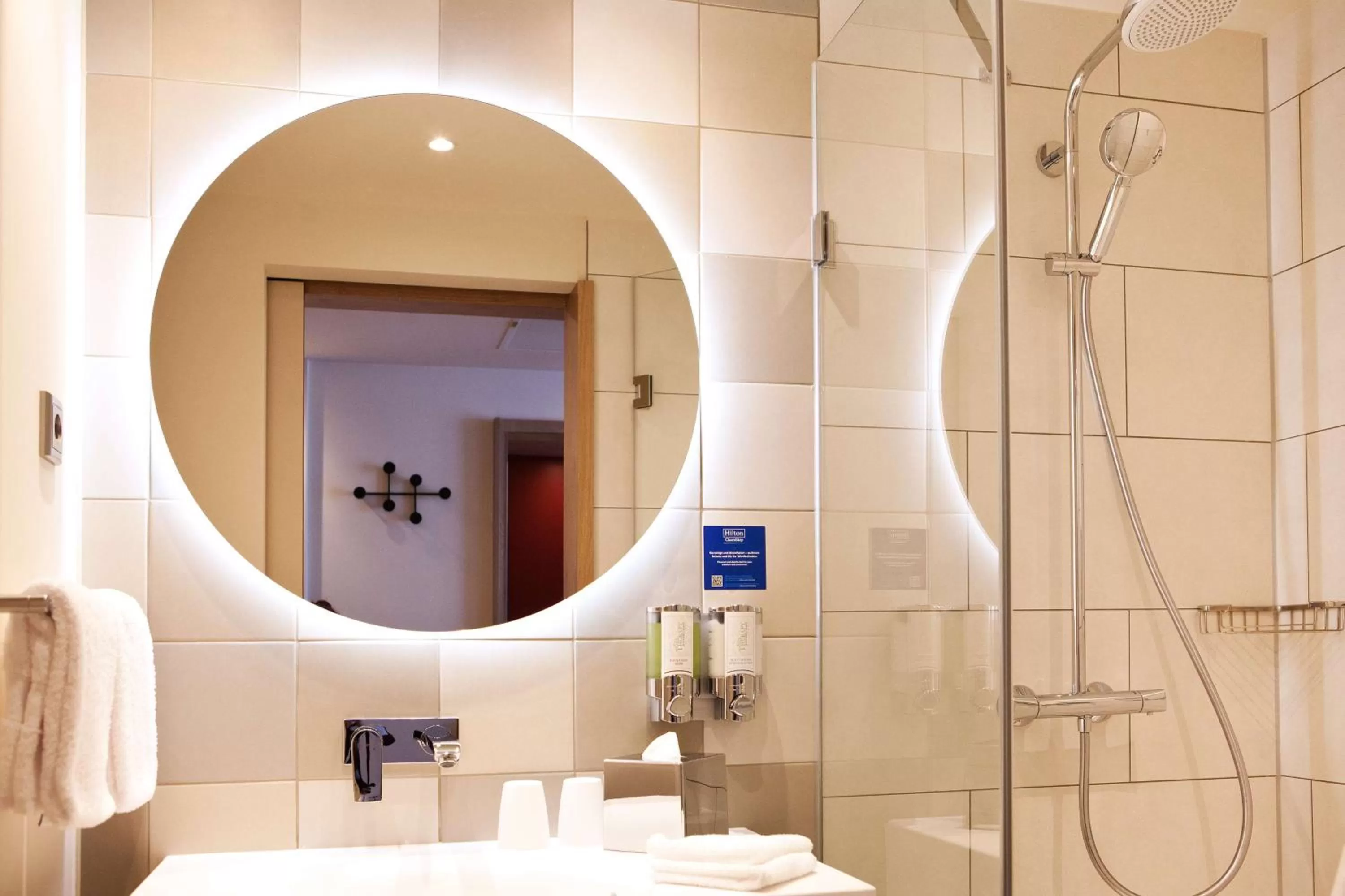 Bathroom in Hampton By Hilton Vienna Messe