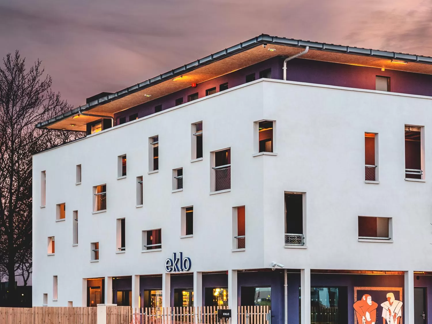 Property building in Eklo Hotels Paris Marne La Vallée