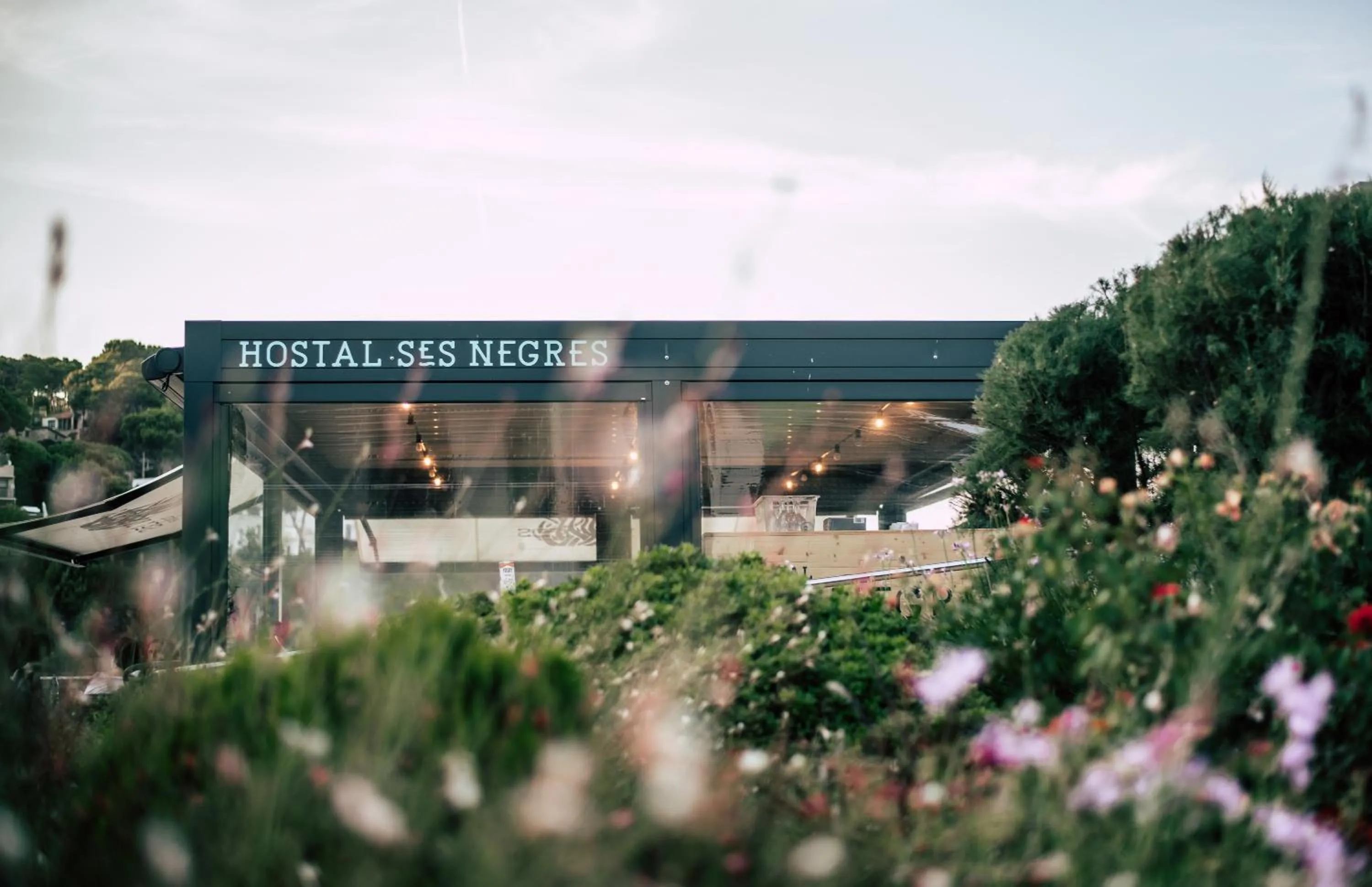 Balcony/Terrace in Hostal Ses Negres