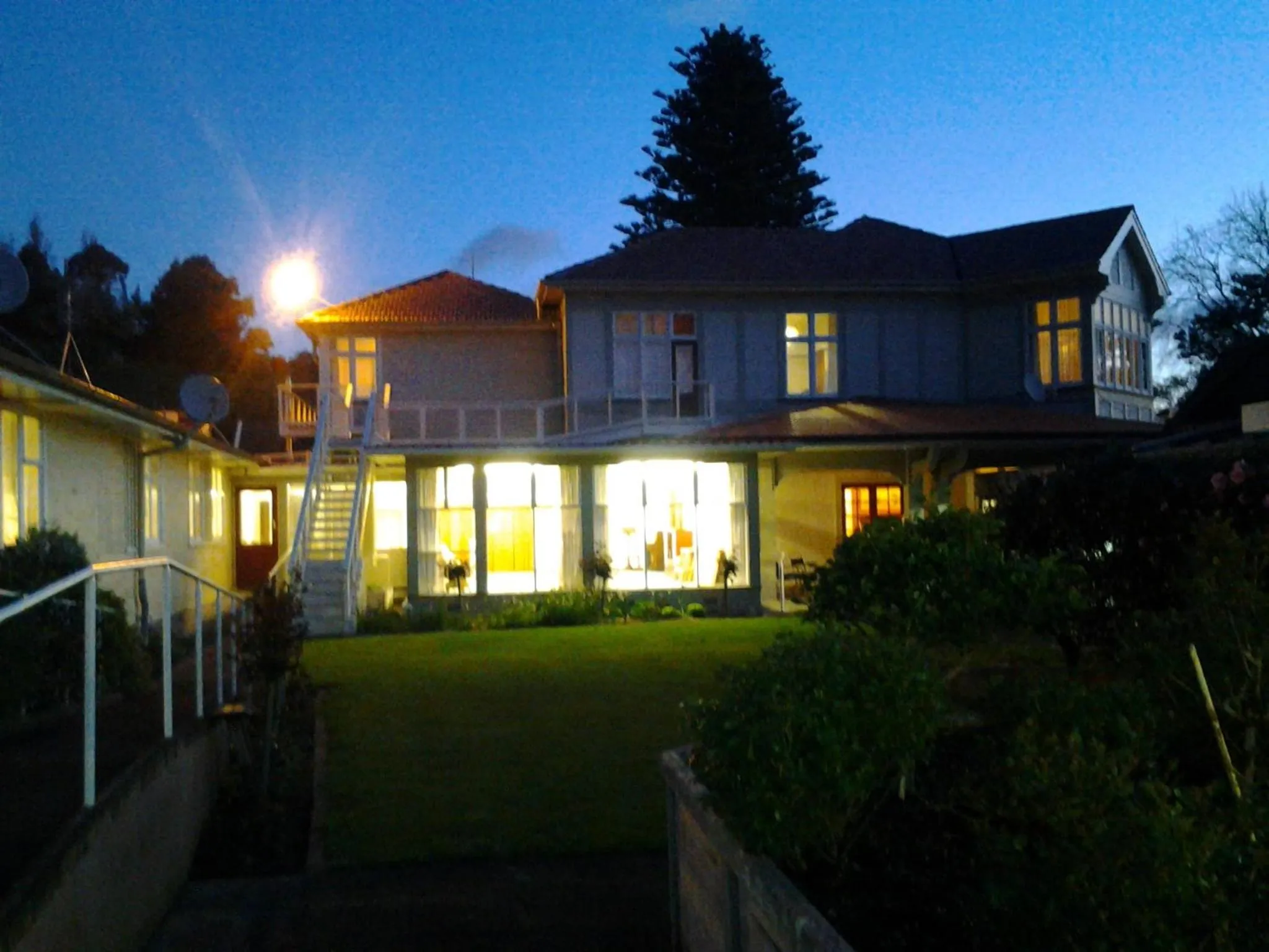 Sunset, Property Building in Hikurangi StayPlace