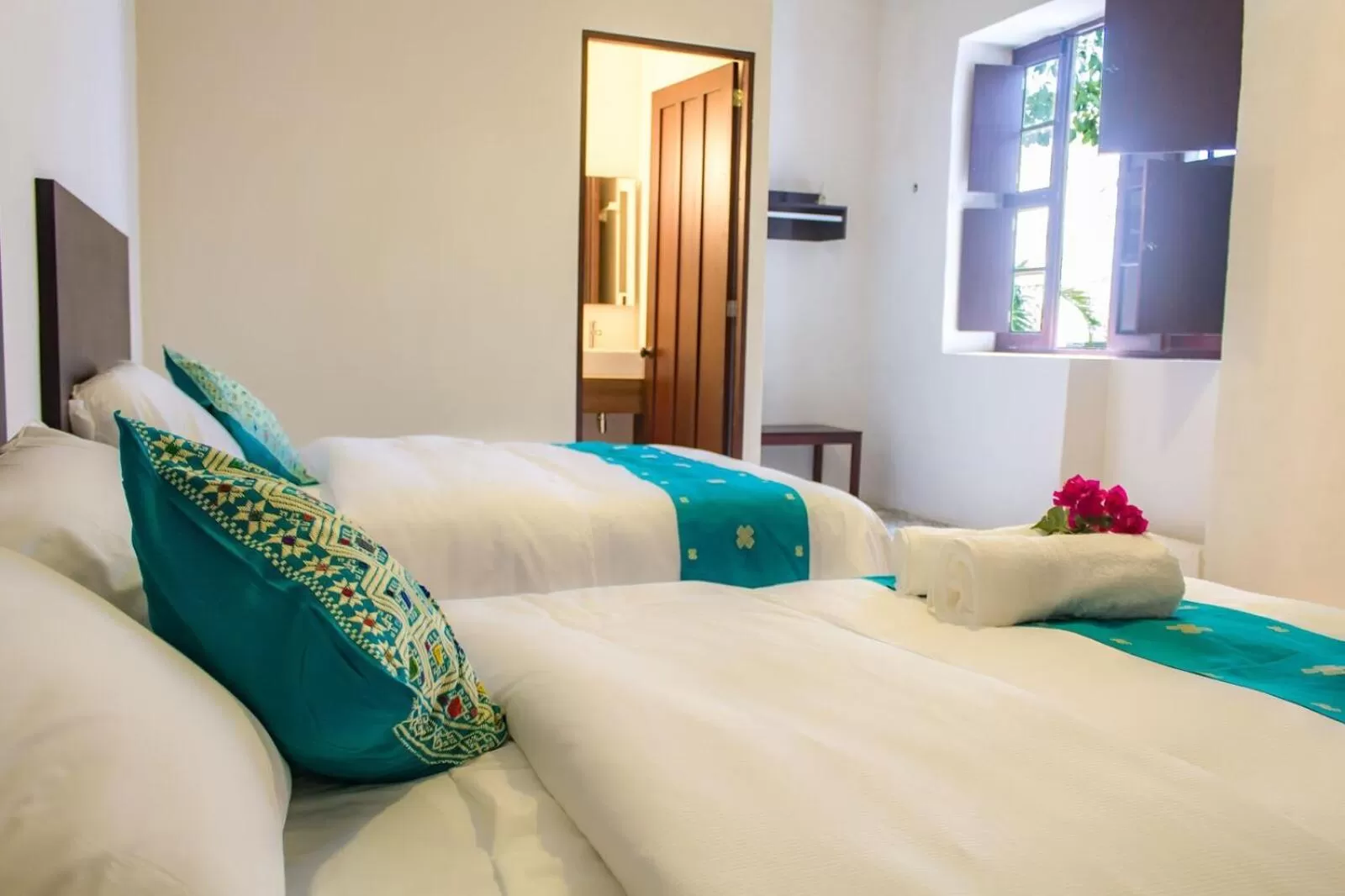 Bed in Hotel Maculís