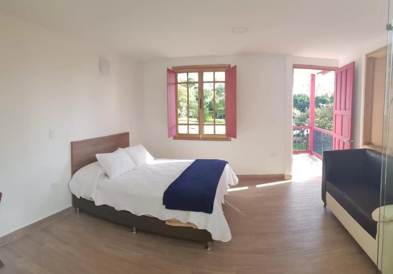 Bed in Finca Cafetera El Balso