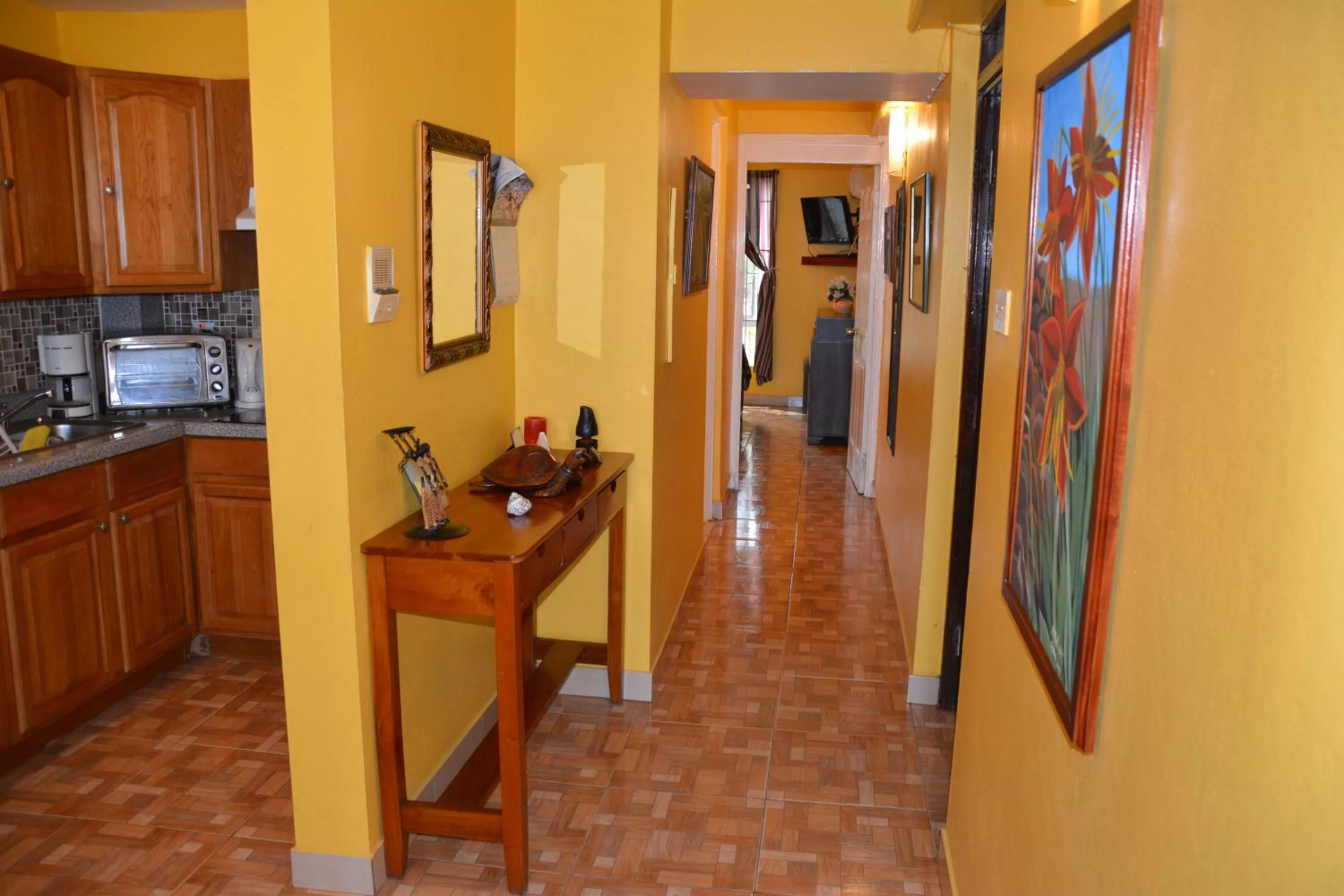 Facade/entrance in Seacastles by the beach/pool