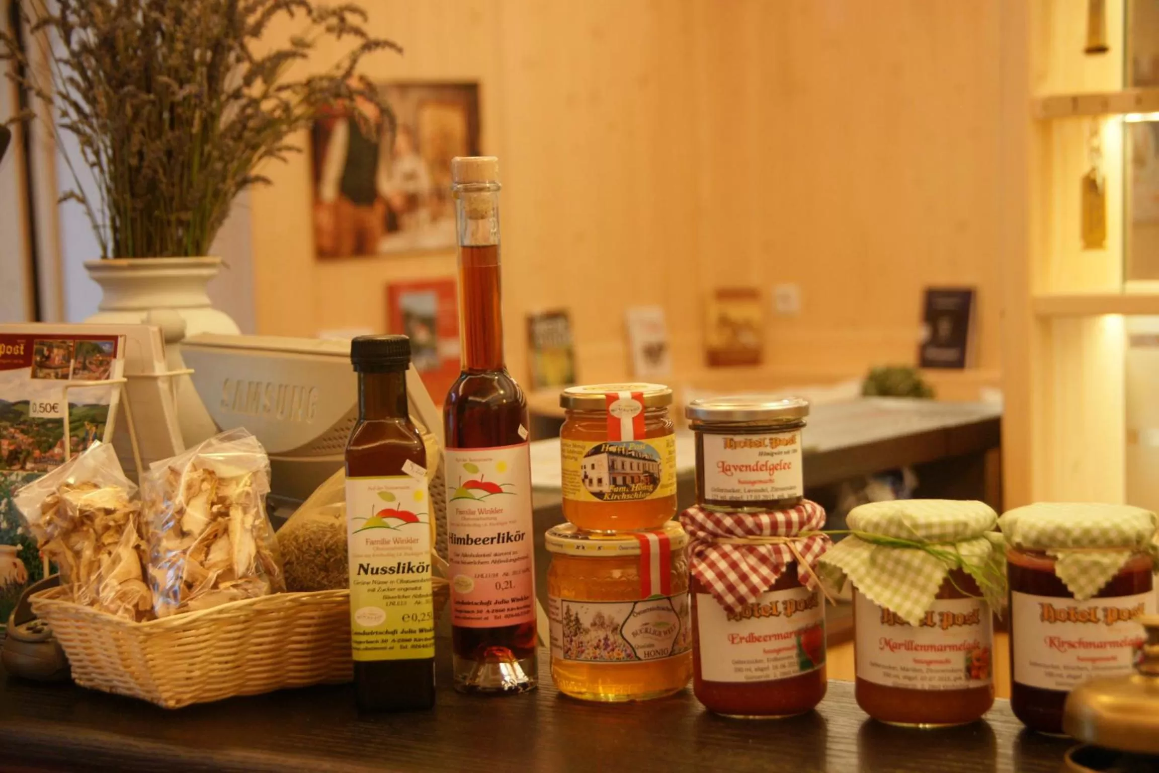 Food and drinks in Hotel Post Hönigwirt