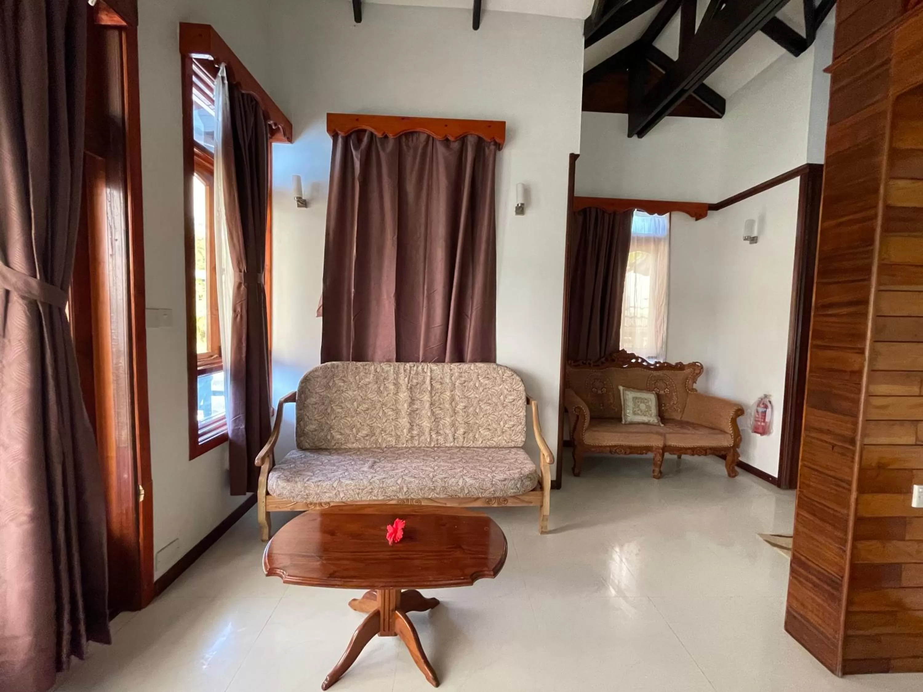 Seating area in Villa Chez Batista