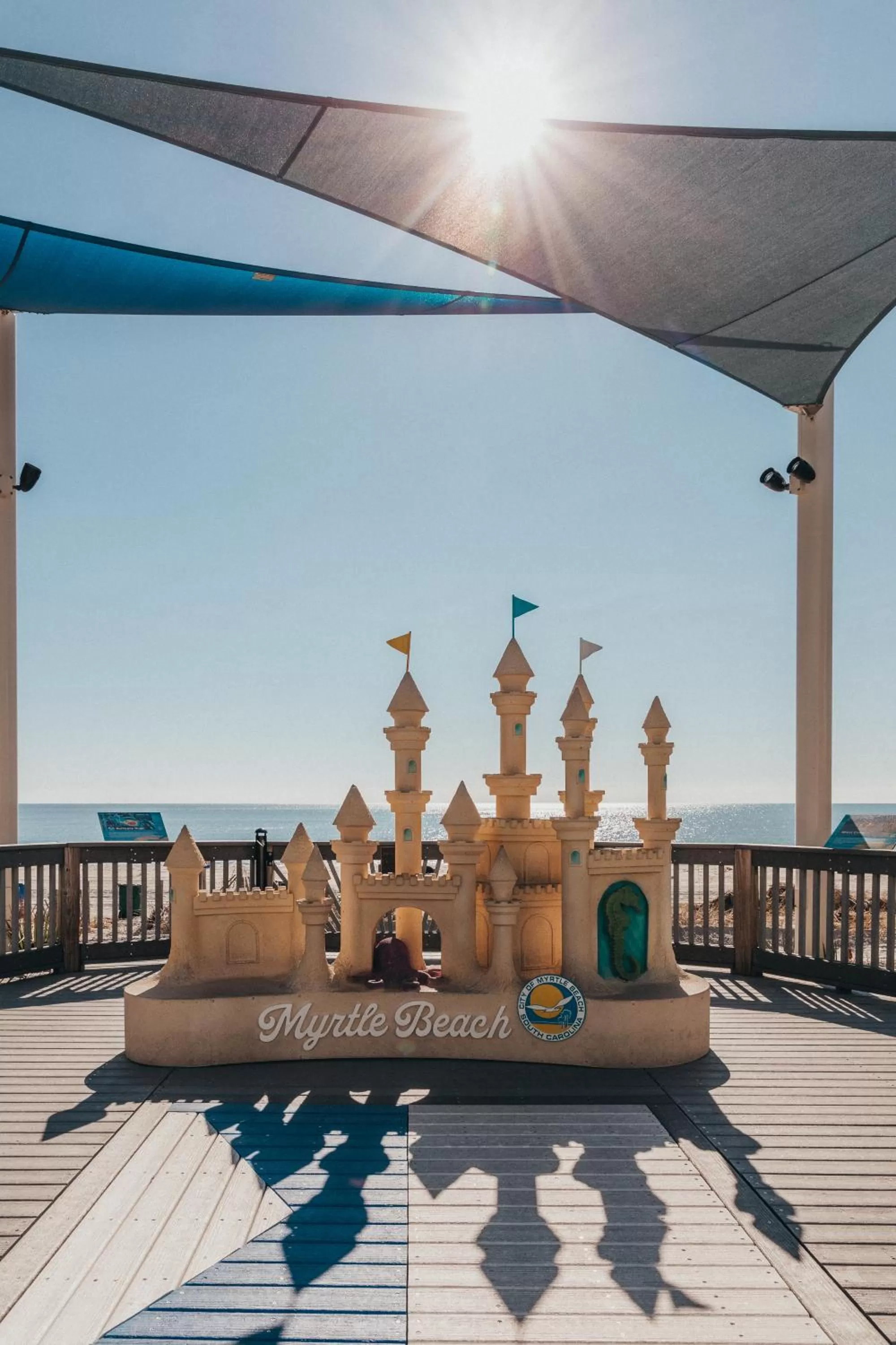 Natural landscape in Sandcastle Oceanfront Resort South Beach