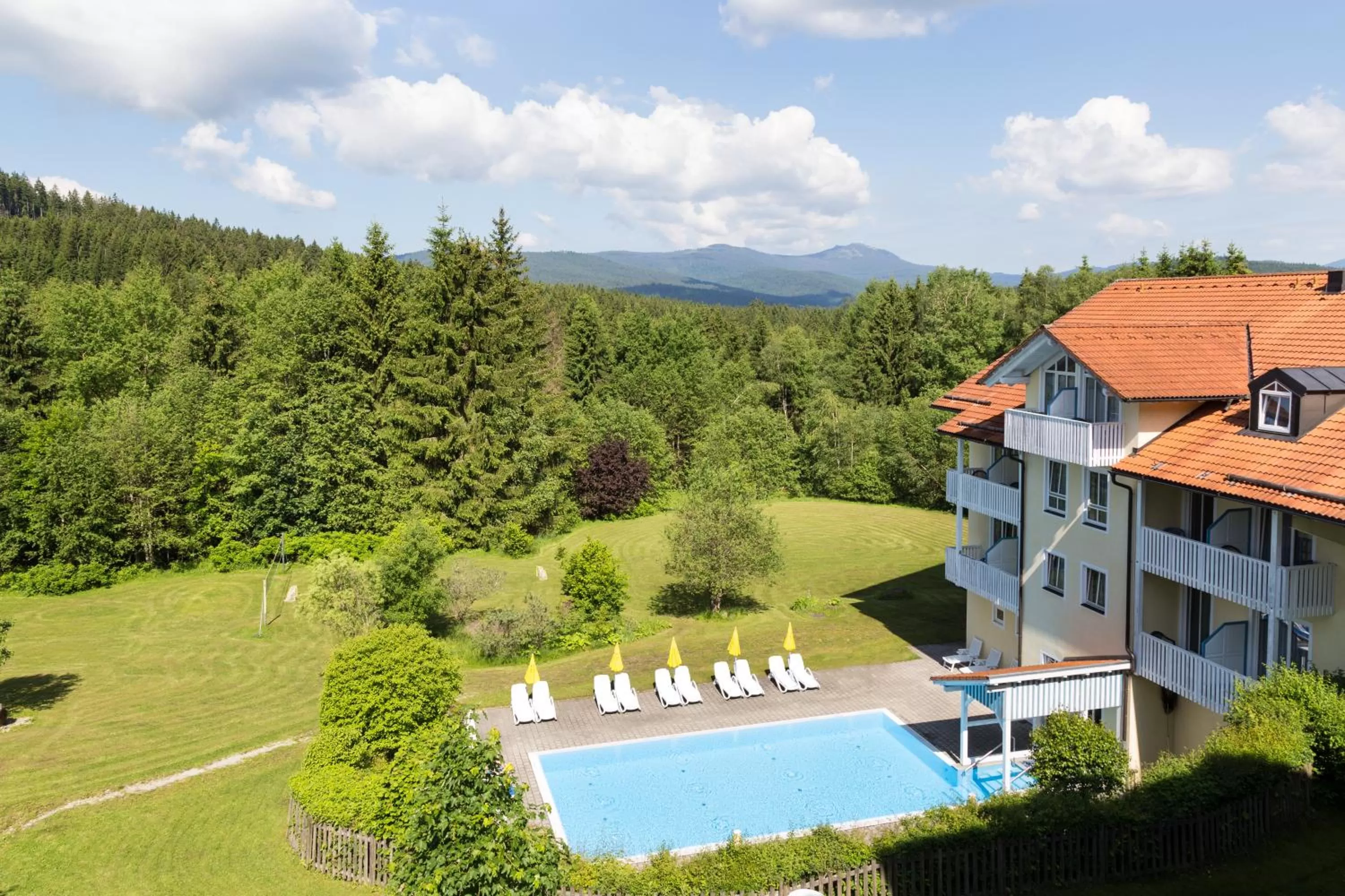 Property building in Hotel Ahornhof